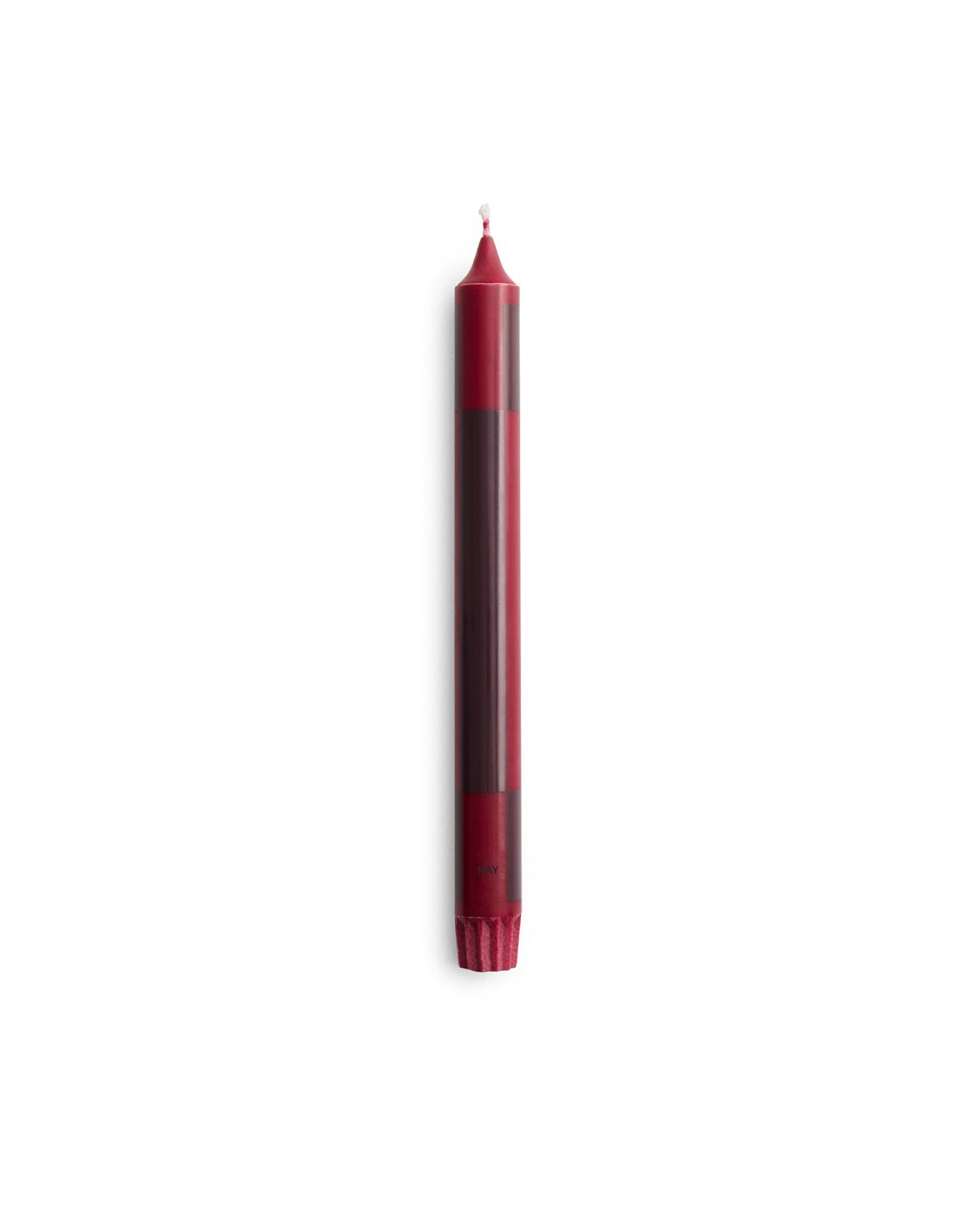 Pattern Candle Wine/Bordeaux