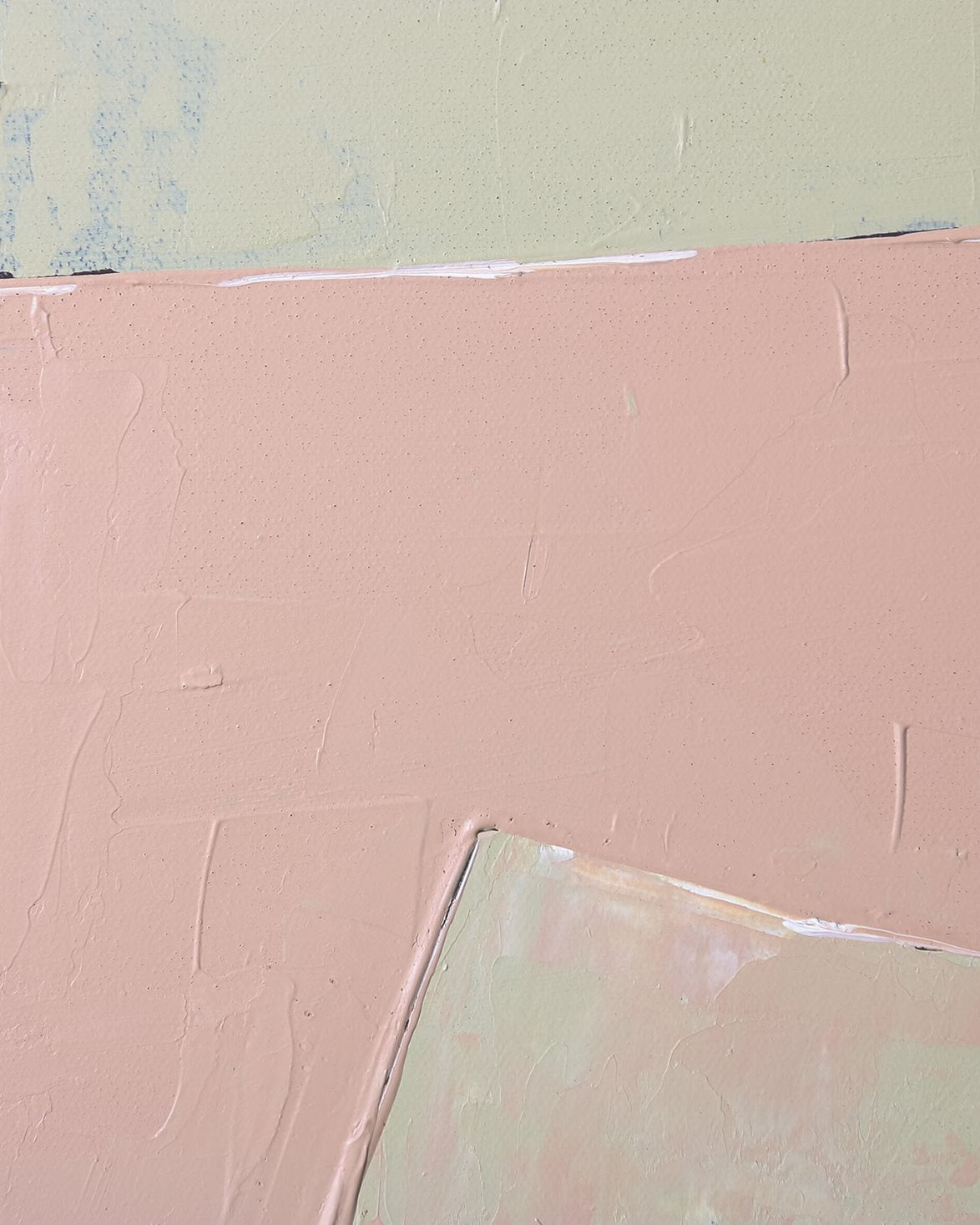 Abstract Painting Olive/Nude
