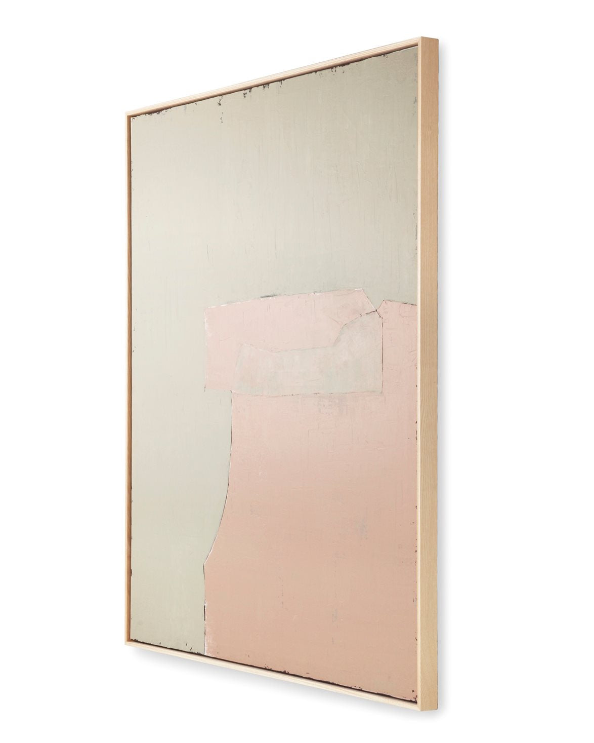 Abstract Painting Olive/Nude