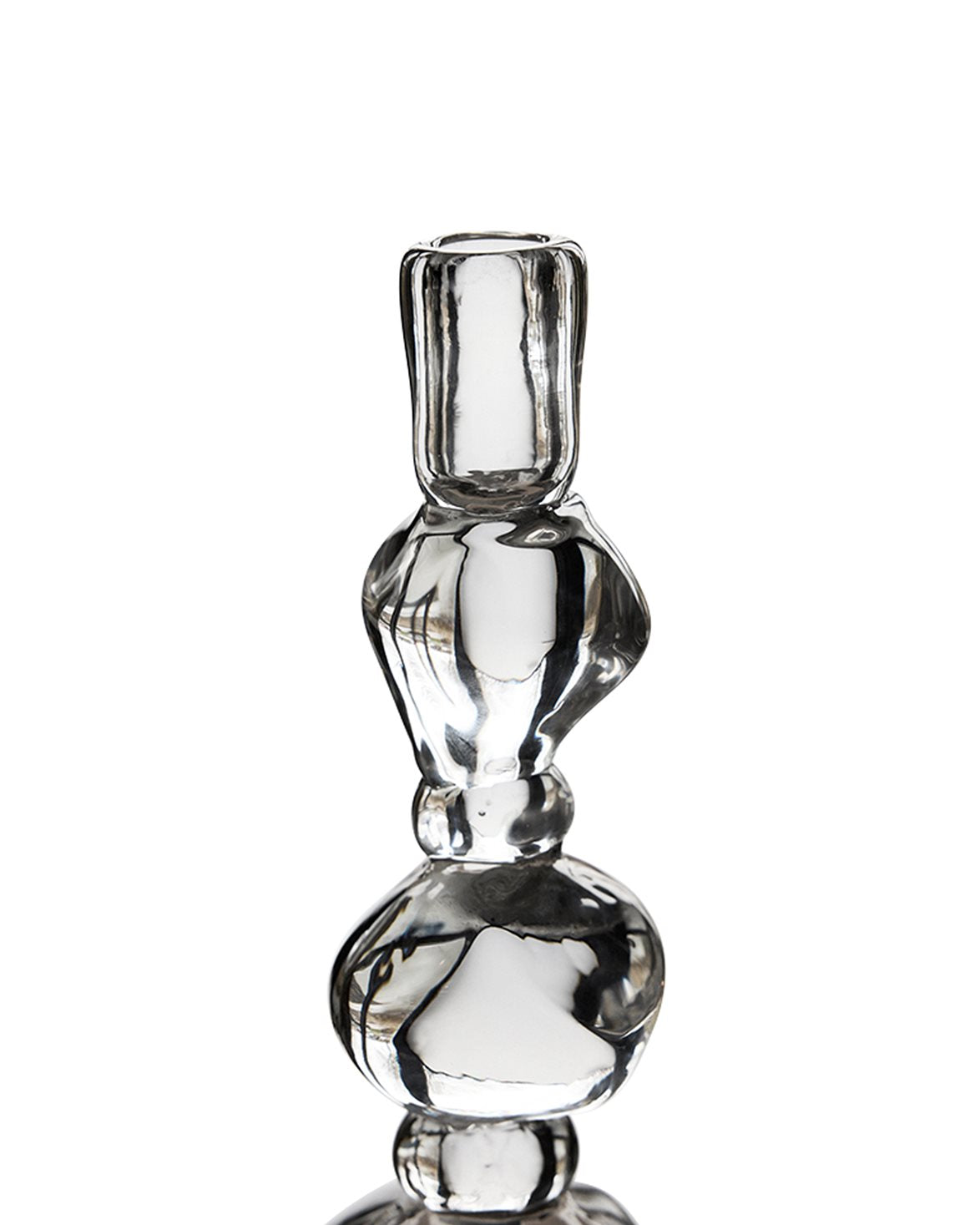 Candle Holder L Crystal