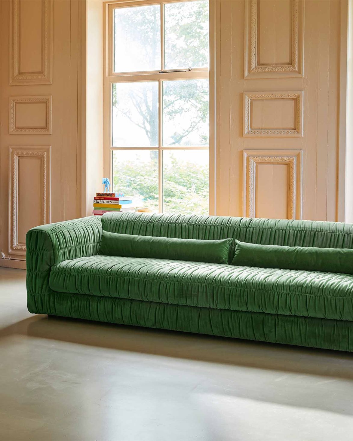 Club Couch Royal Velvet Green