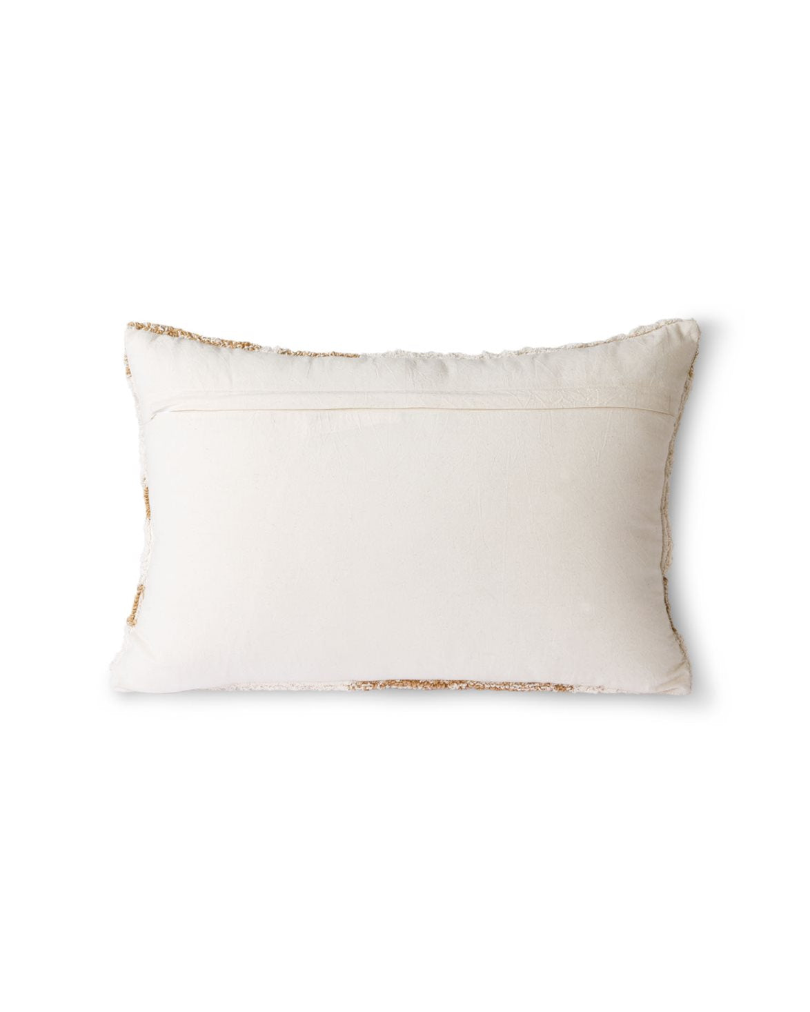 Fluffy Cushion White/Beige