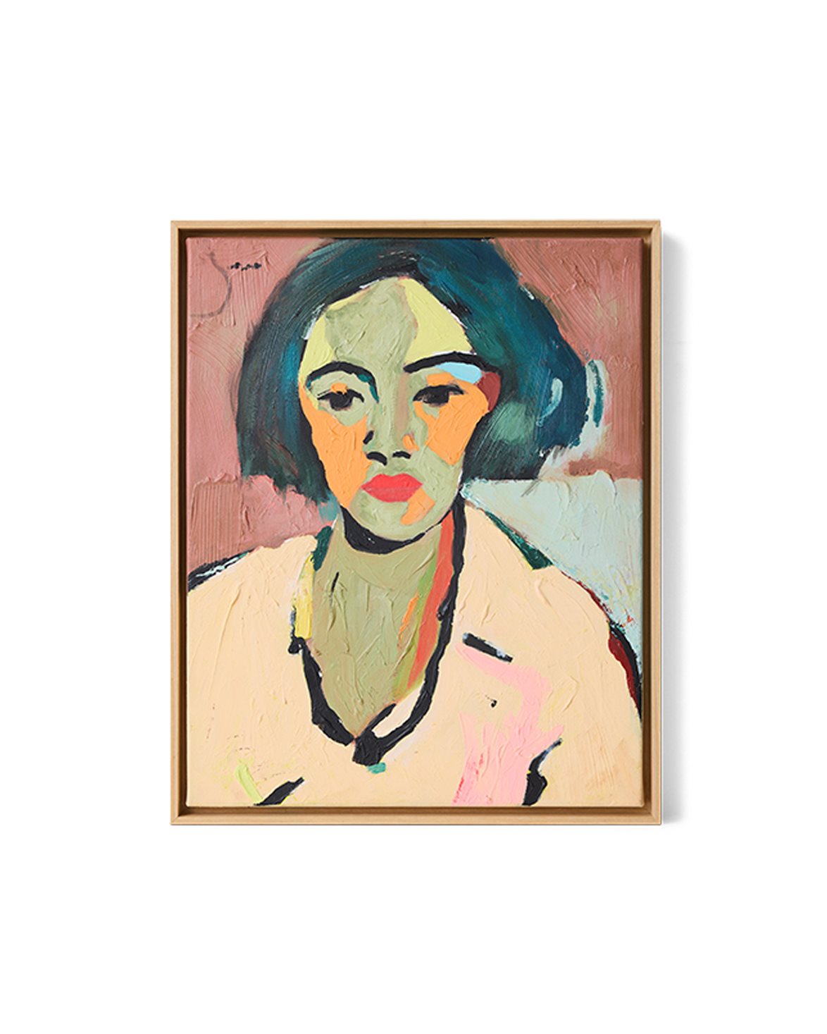 Framed Artwork 'Self-Made' Multicolour