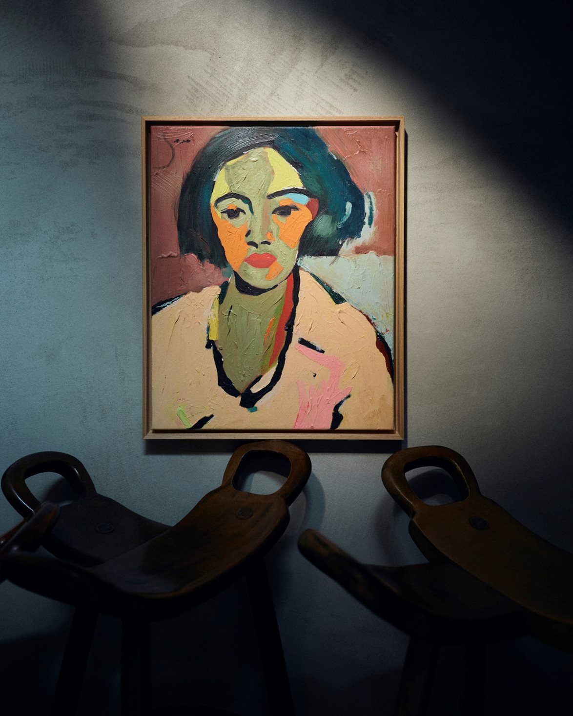 Framed Artwork 'Self-Made' Multicolour