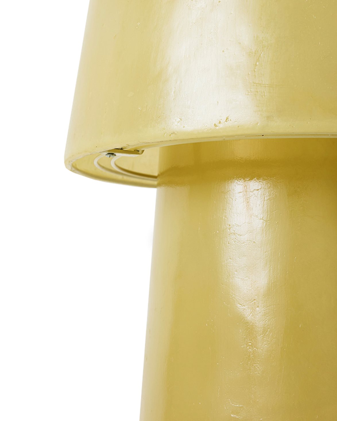 Glassfiber Floor Lamp Soft Green