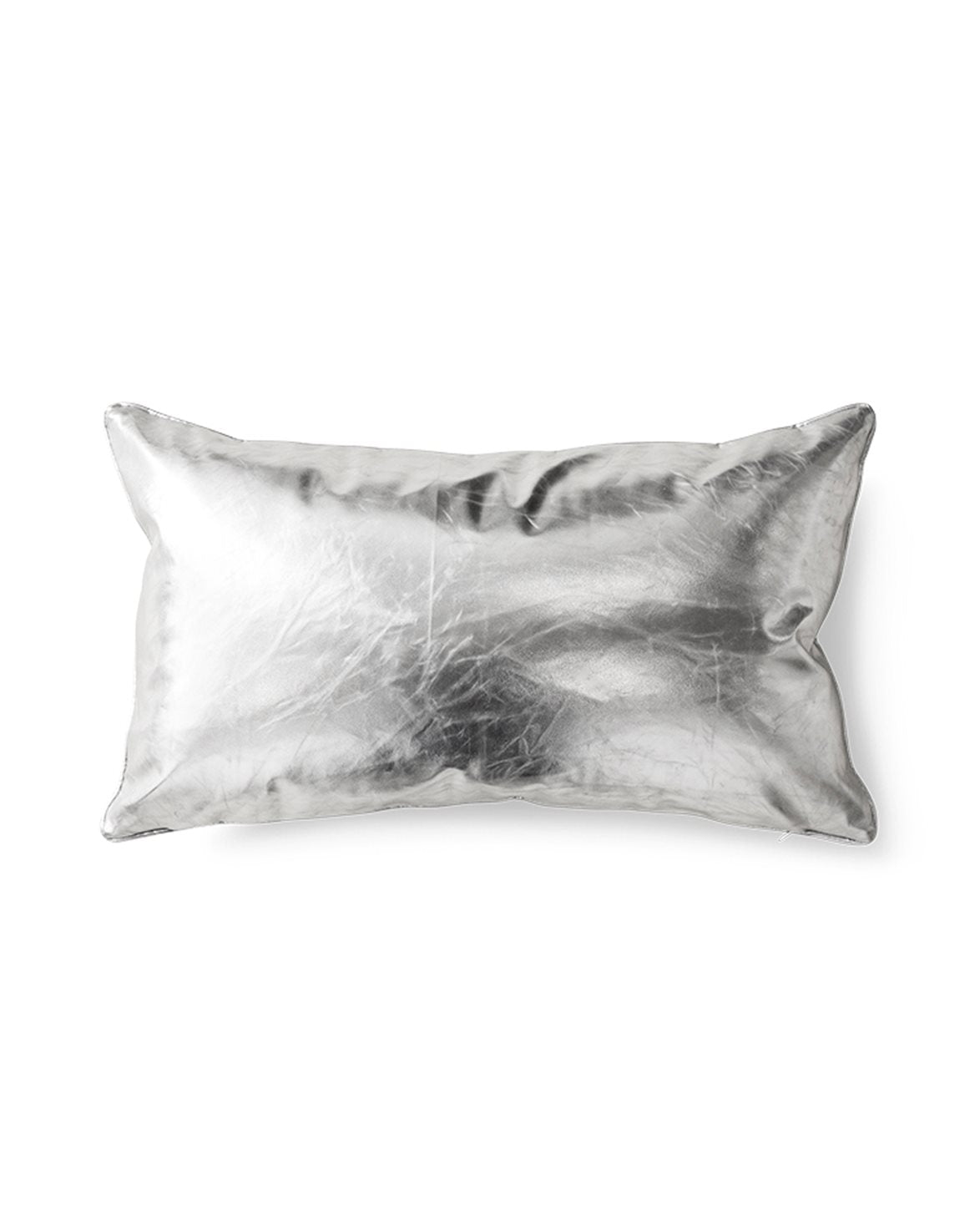 Metallic Cushion Silver Lining