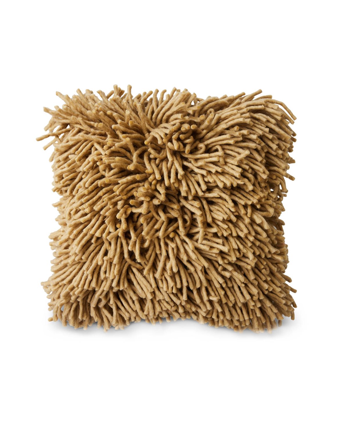 Rugged Woolen Cushion Olive