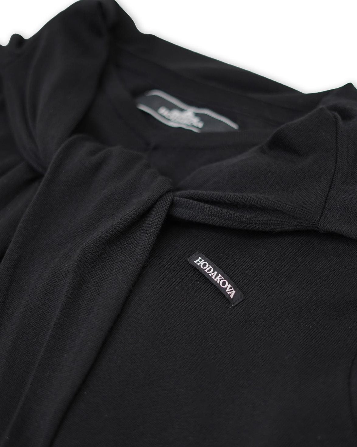 Double Sleeve Sweater Black