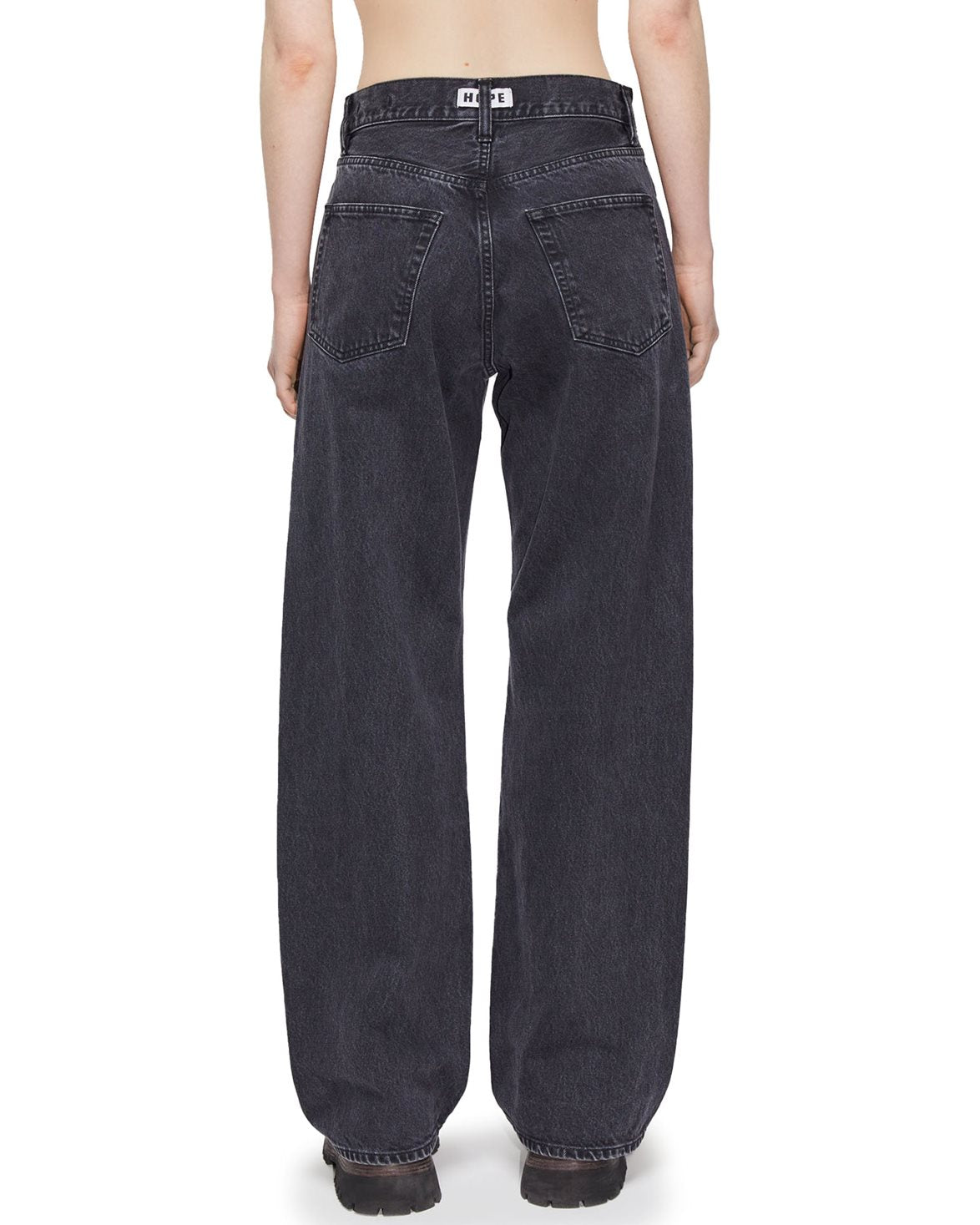 Criss Loose Fit Jeans Washed Black