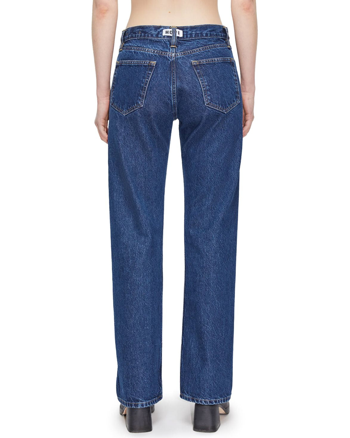 Rush Relaxed Bootcut Jeans Dark Indigo Wash