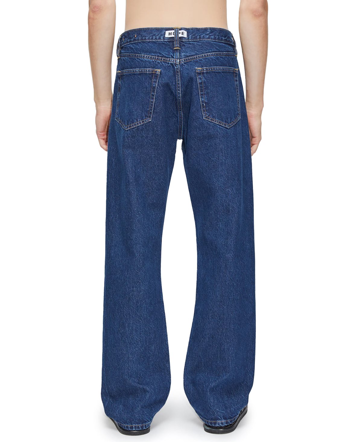 Rush Relaxed Bootcut Jeans Dark Indigo Wash