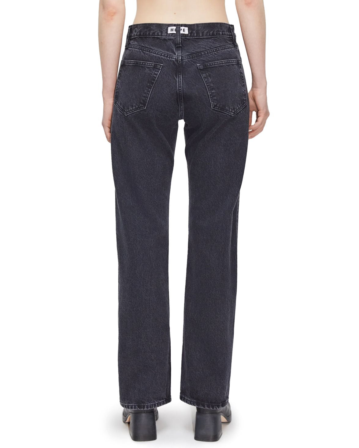 Rush Relaxed Bootcut Jeans Washed Black
