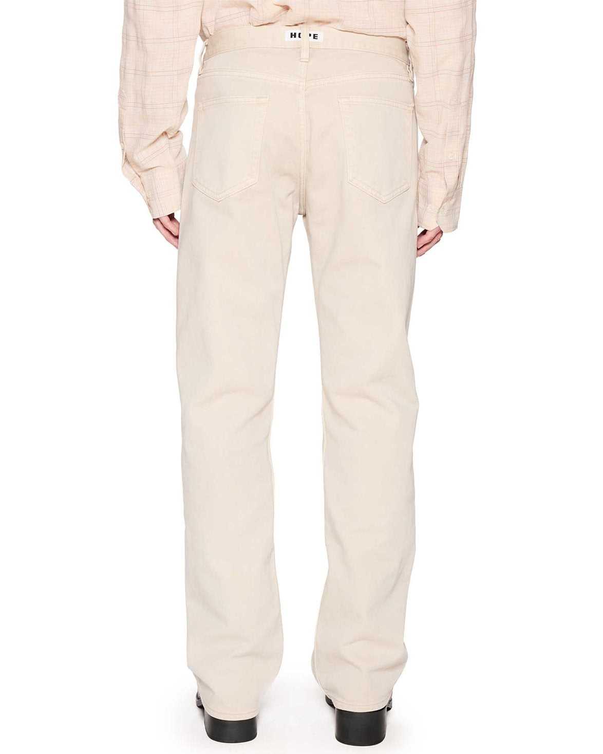 Rush Relaxed Bootcut Jeans Washed Ecru