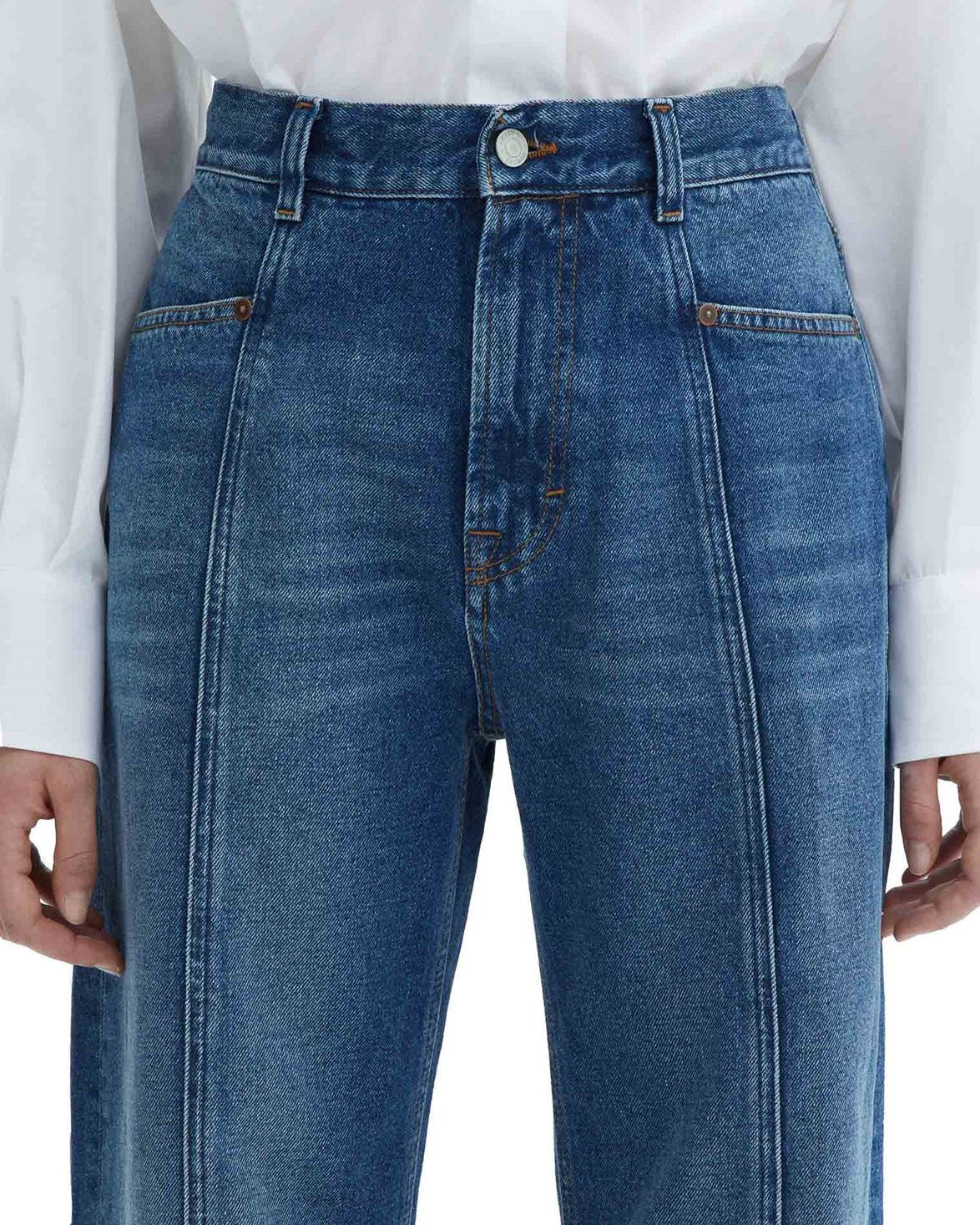 Loose Fit Denim Dark Blue