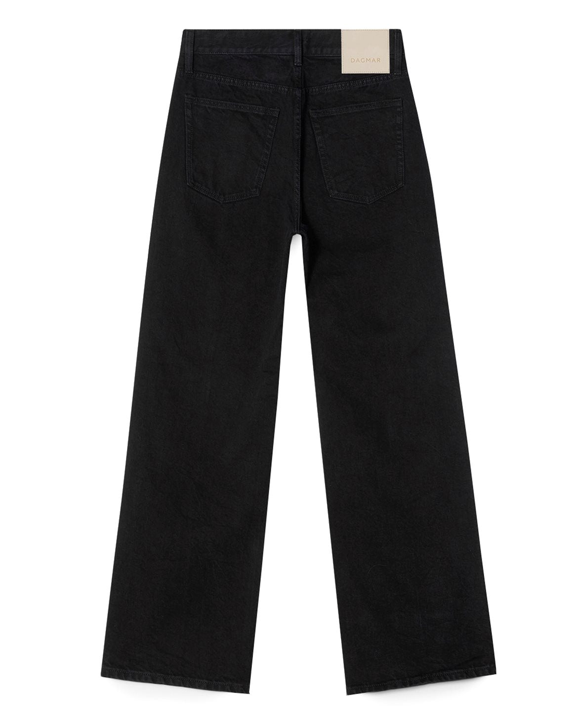 Loose Fit Denim Washed Black