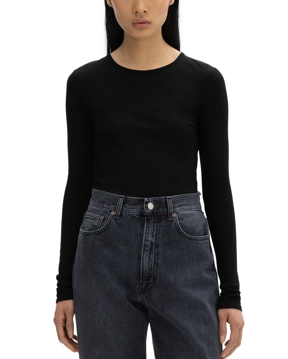 Lyocell Long Sleeve Black