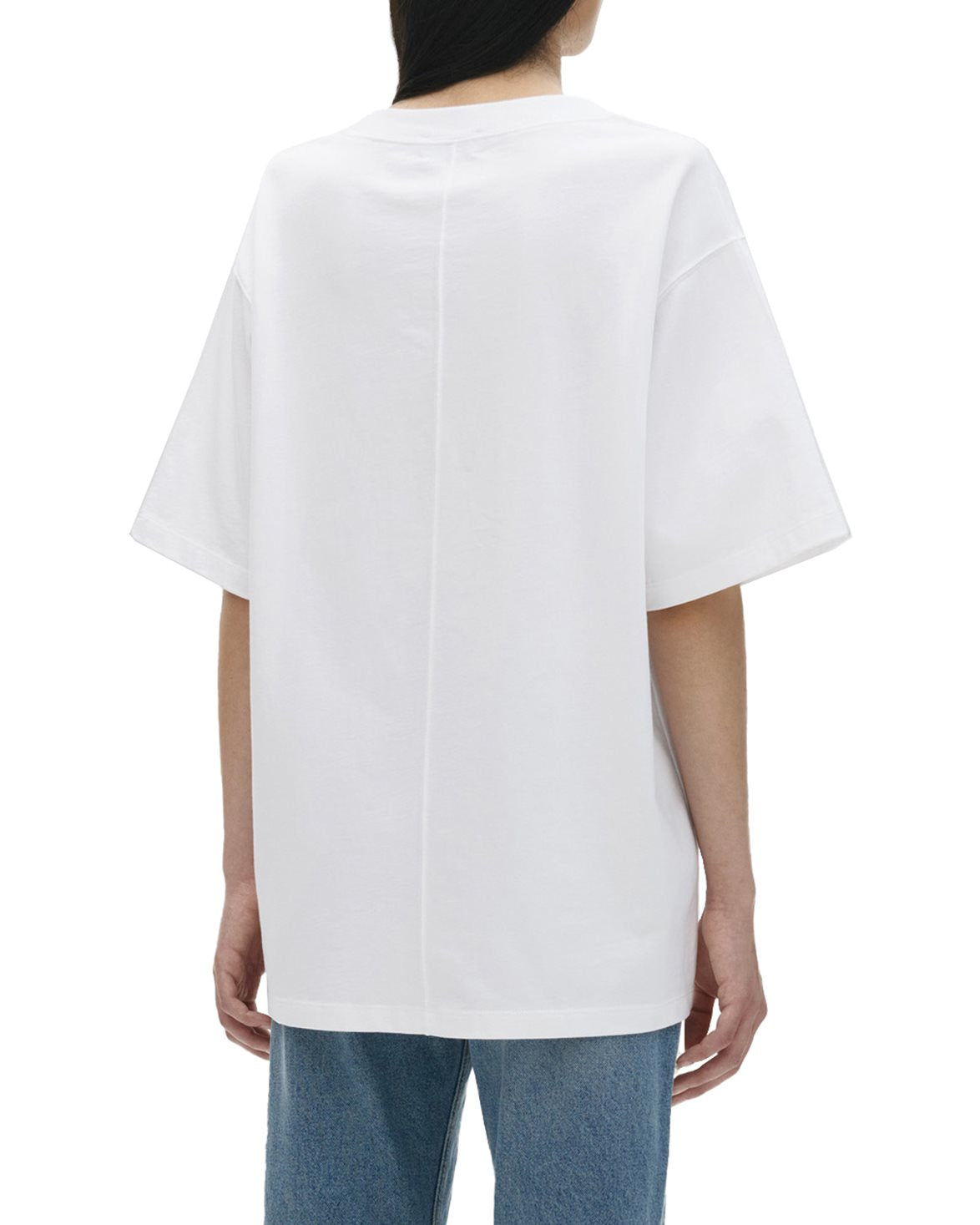 Oversized Cotton Tee White