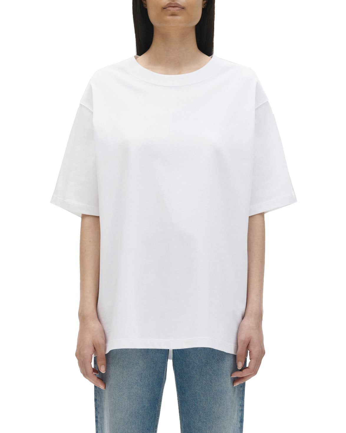 Oversized Cotton Tee White