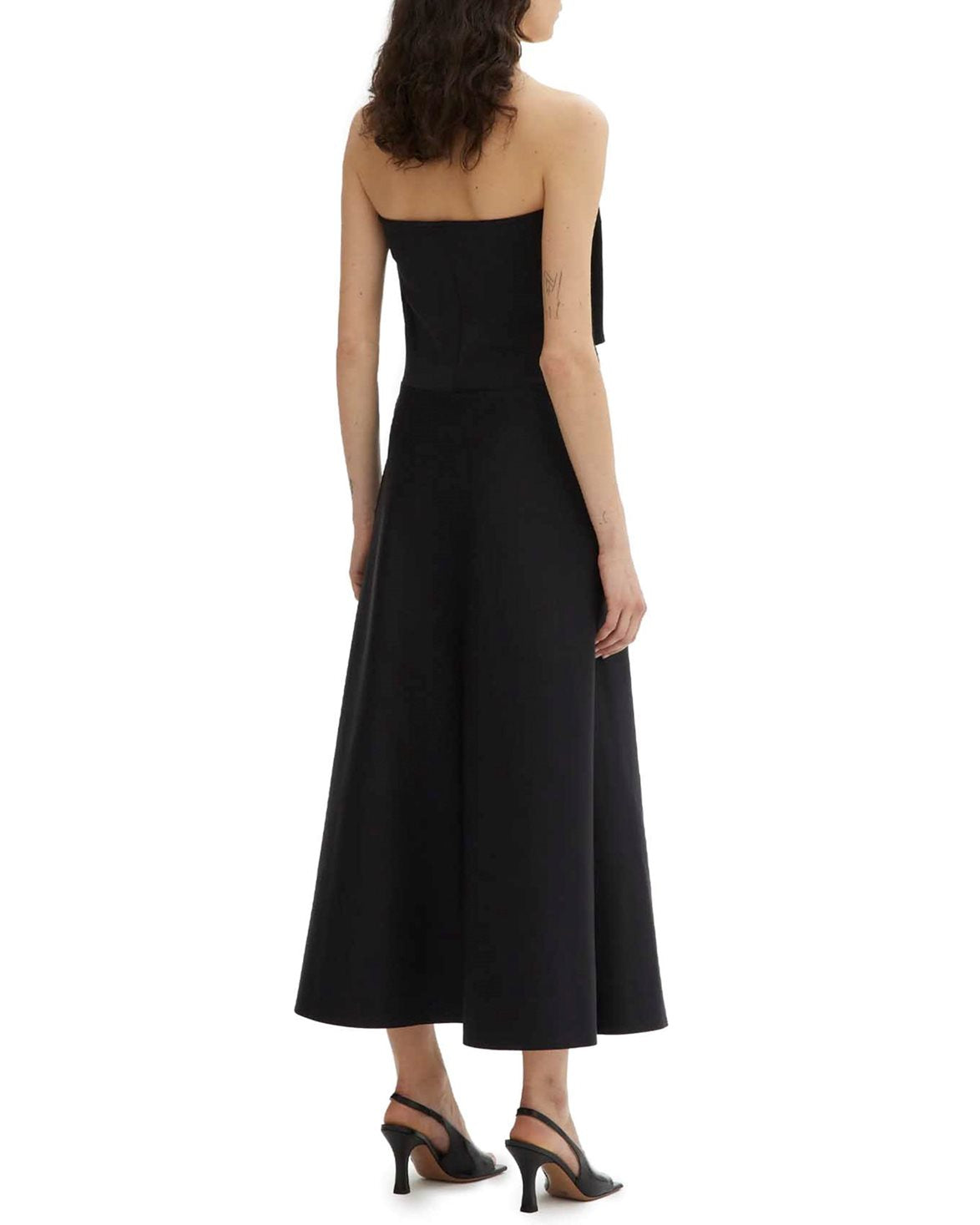 Sculpted Tube Dress Black
