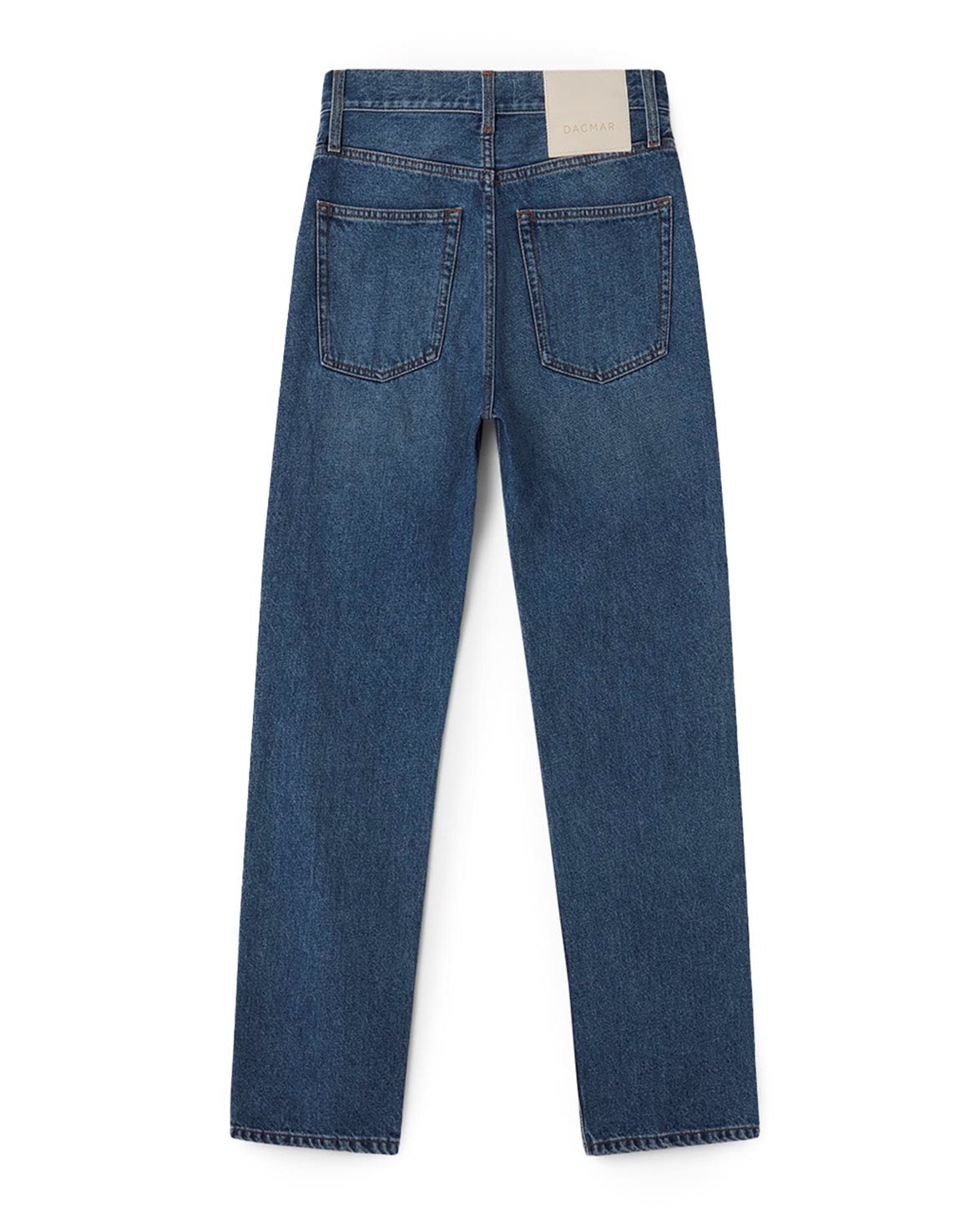 Straight Leg Denim Dark Blue