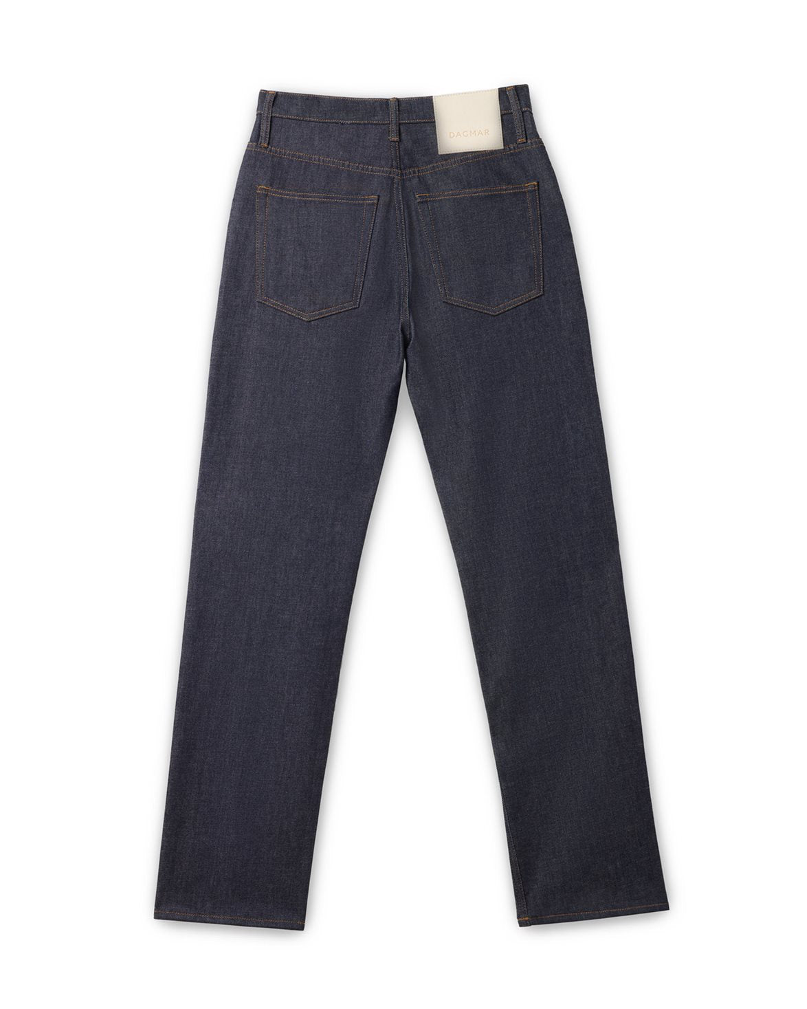 Straight Leg Denim Raw Blue