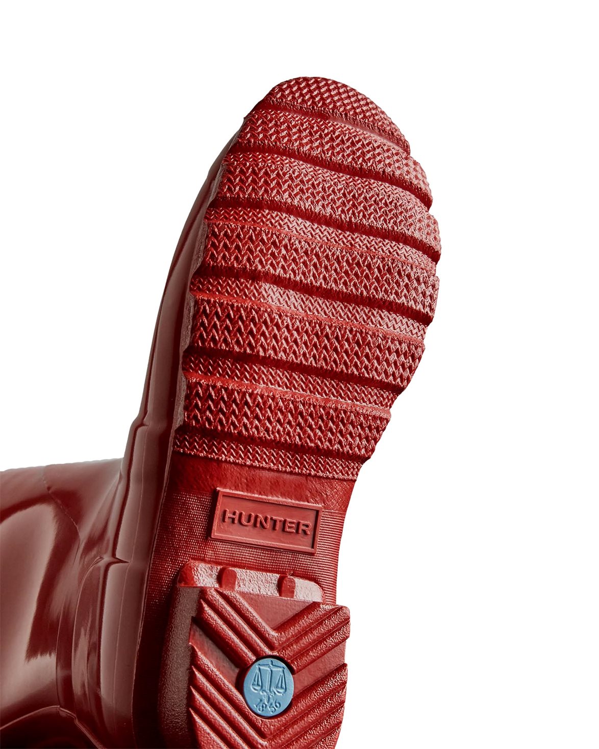 Original Tall Gloss Boot W Military Red