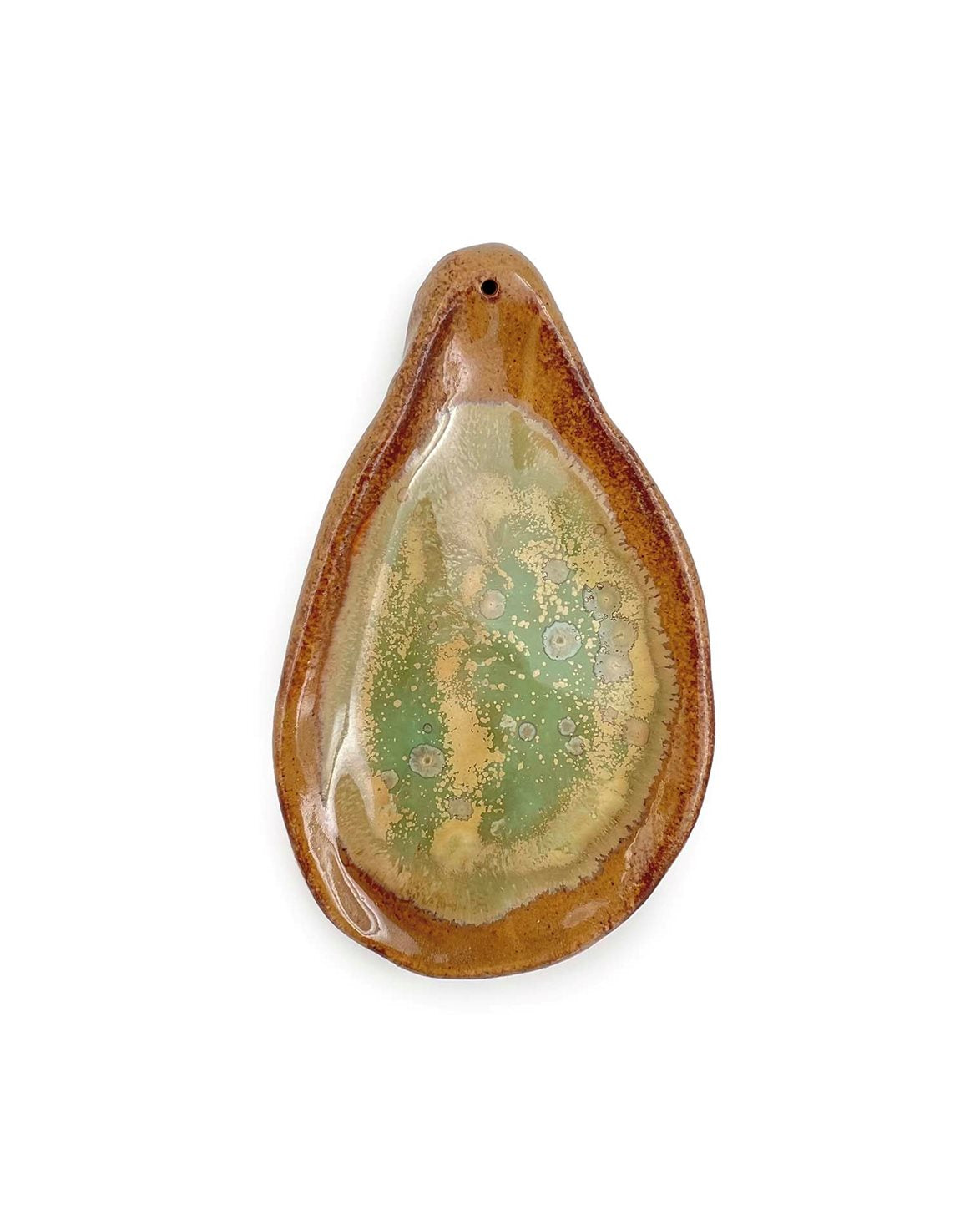 Incense Holder Beige/Green