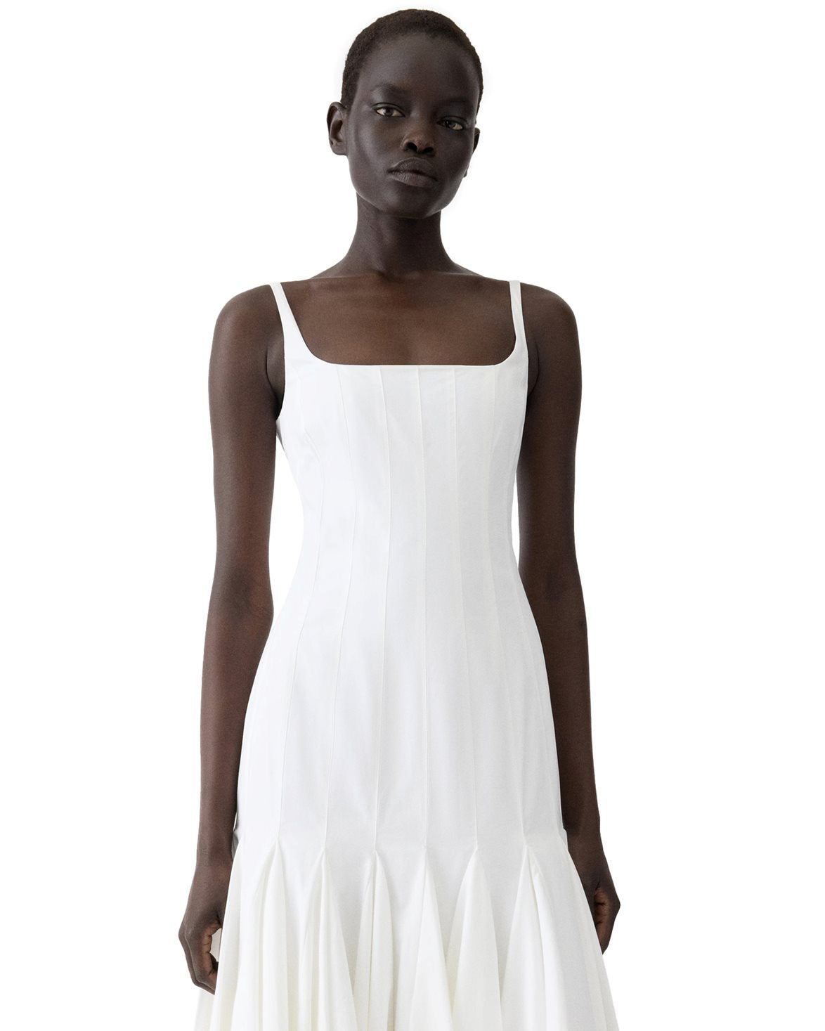 La Robe Agave Dress White