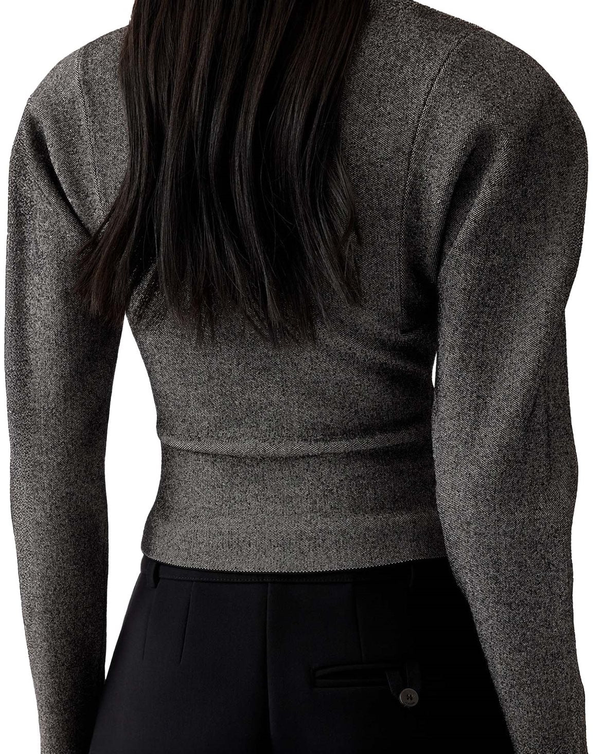 Le Cardigan Sera Dark Beige
