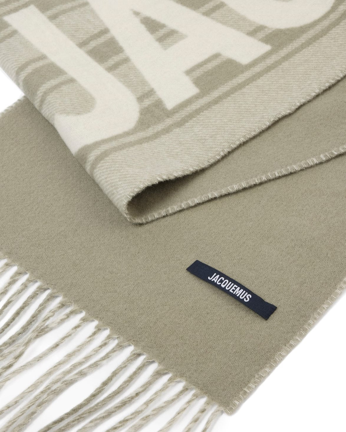 L'echarpe Jacquemus Scarf Jacquard Business Logo