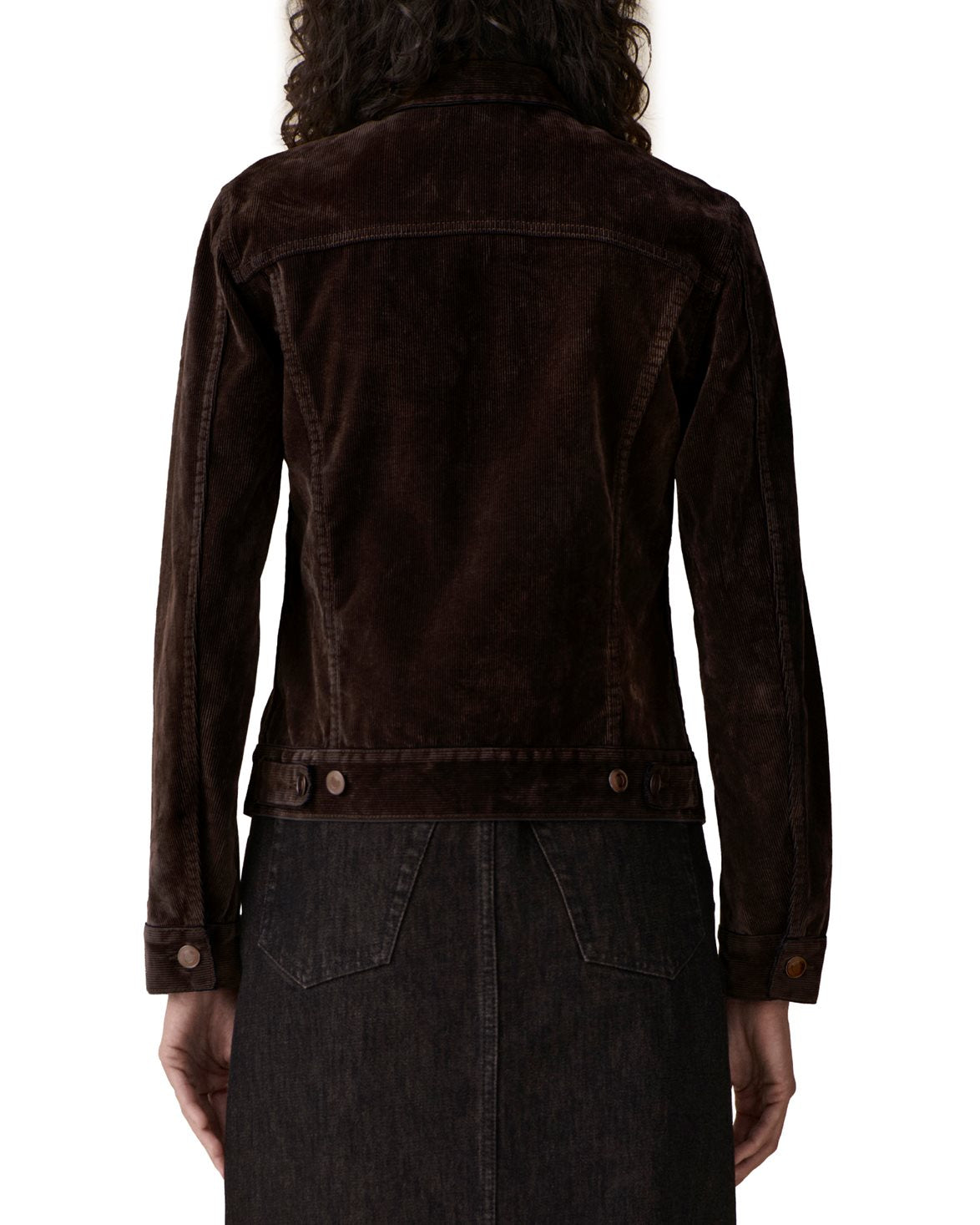 Elsa Jacket Brown Flock Corduroy