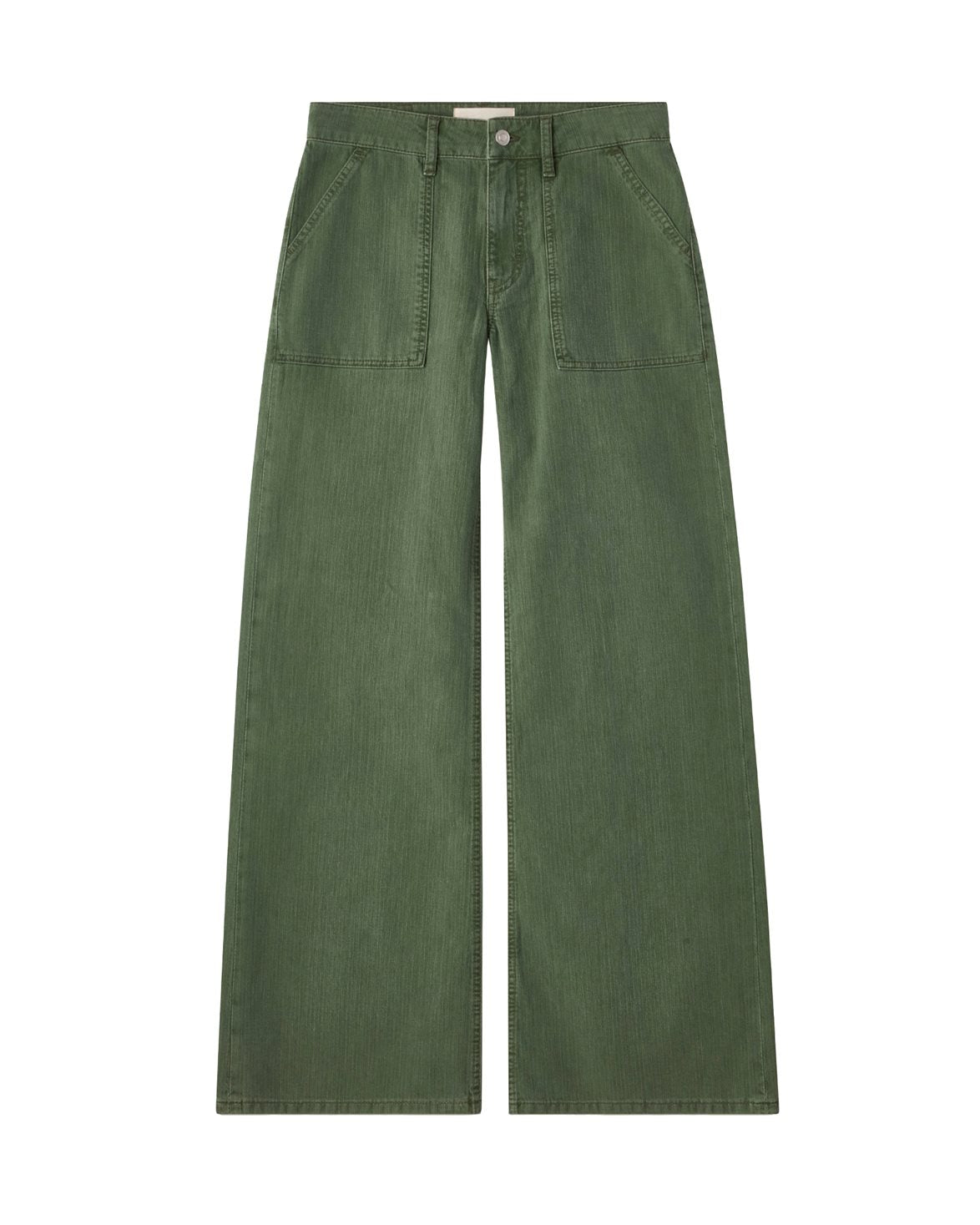 Guell Trousers Chevron Green