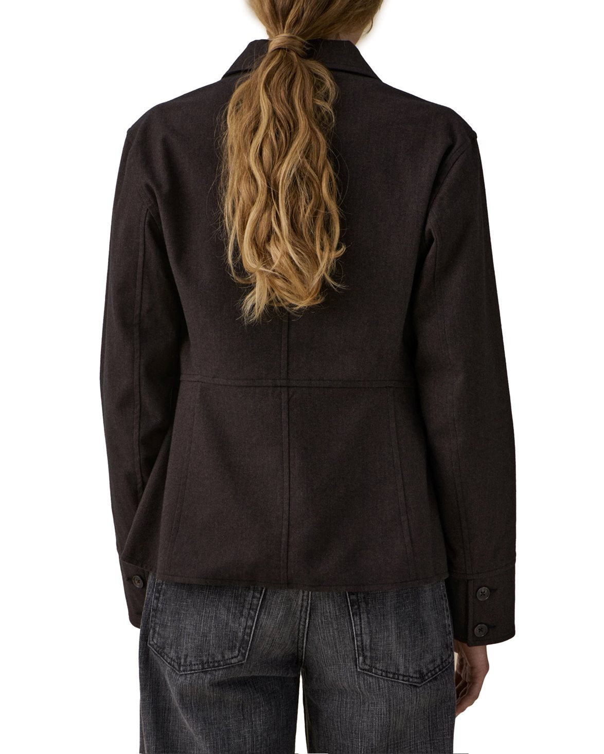 Jane Jacket Brown Herringbone