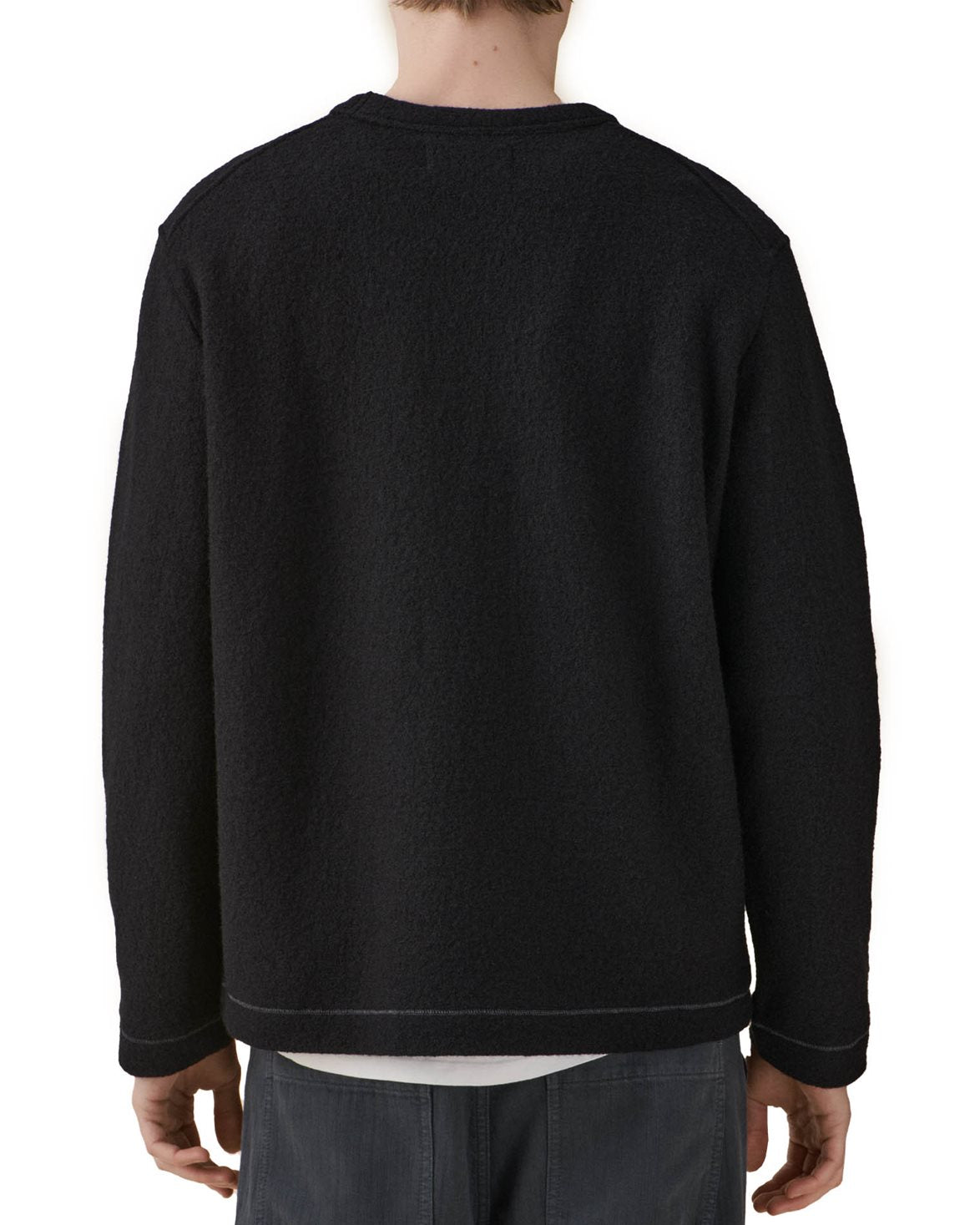 Luca V-Neck Sweater Black