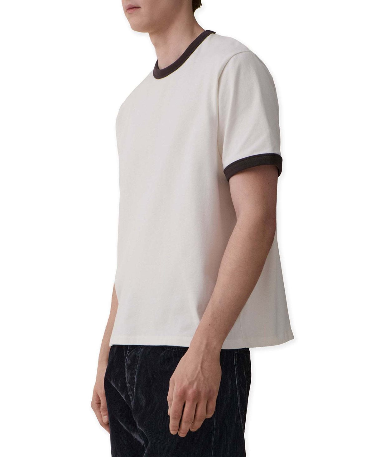 Ringer T-Shirt Grey Lilac