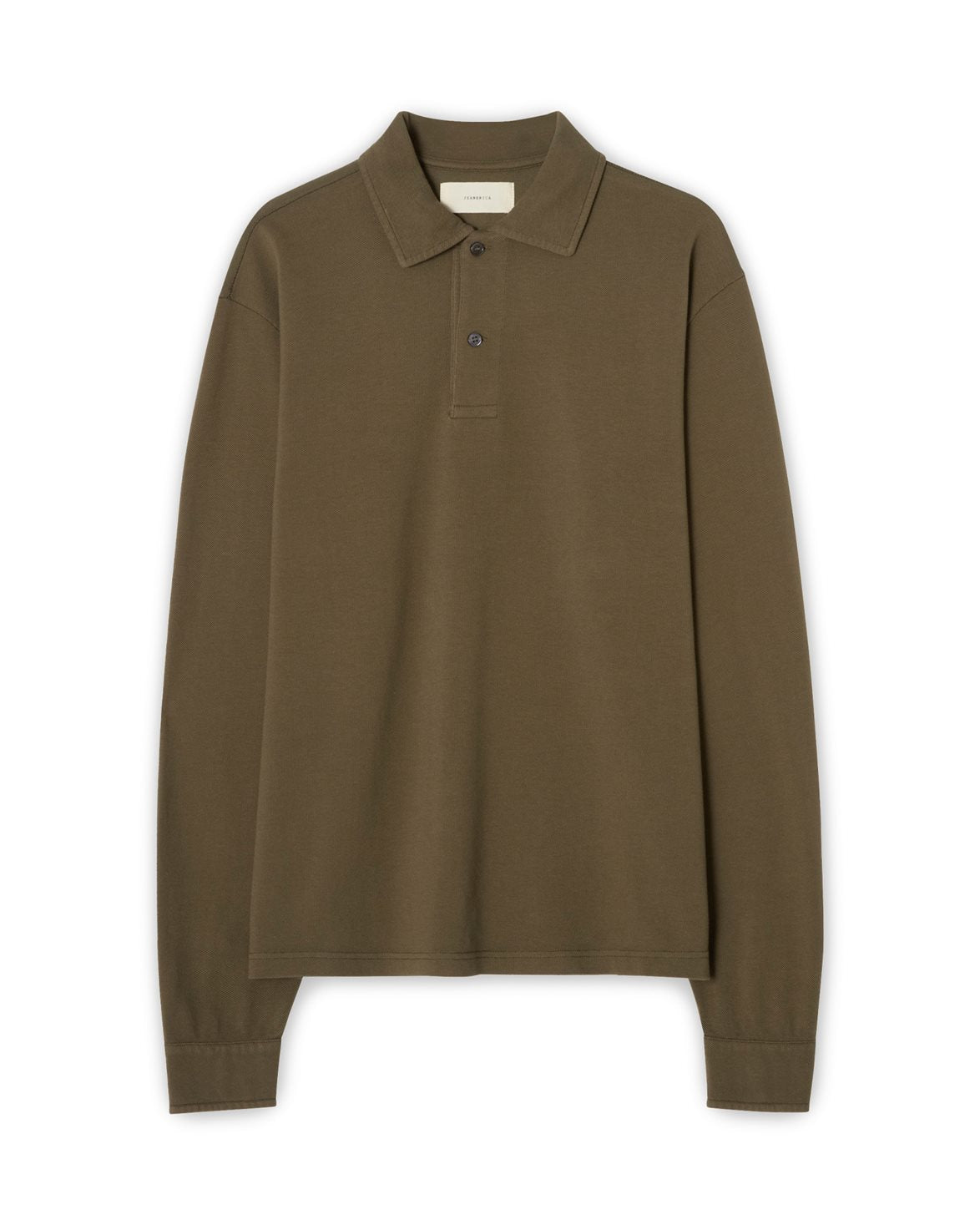 Rory Knit Polo Khaki Green