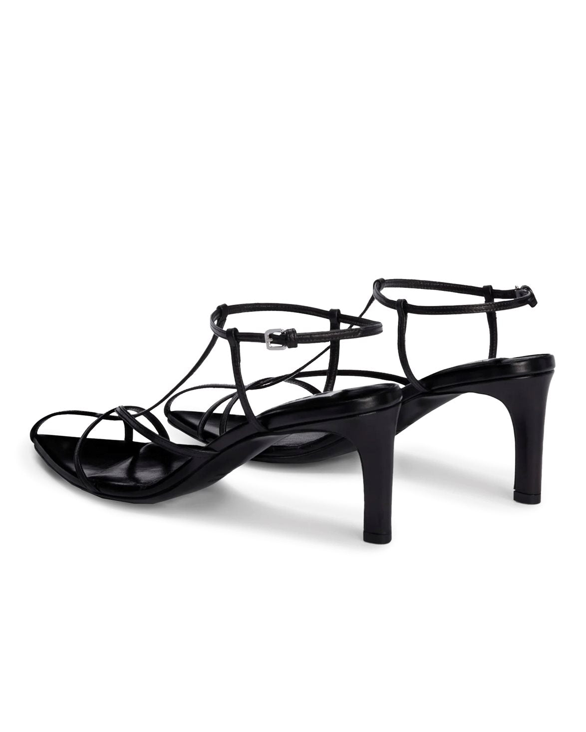 Leather Sandals Black