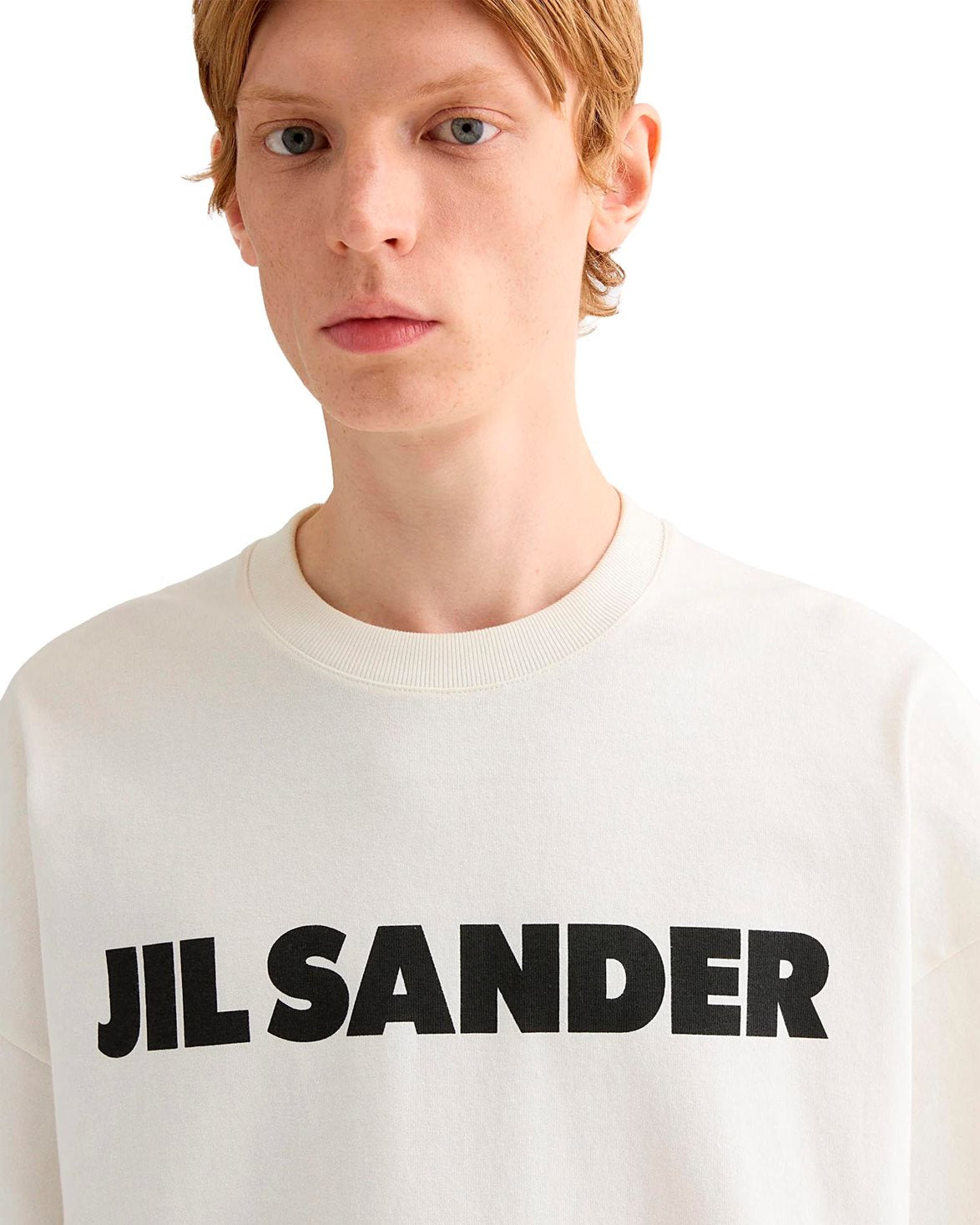 Logo T-Shirt M Porcelain