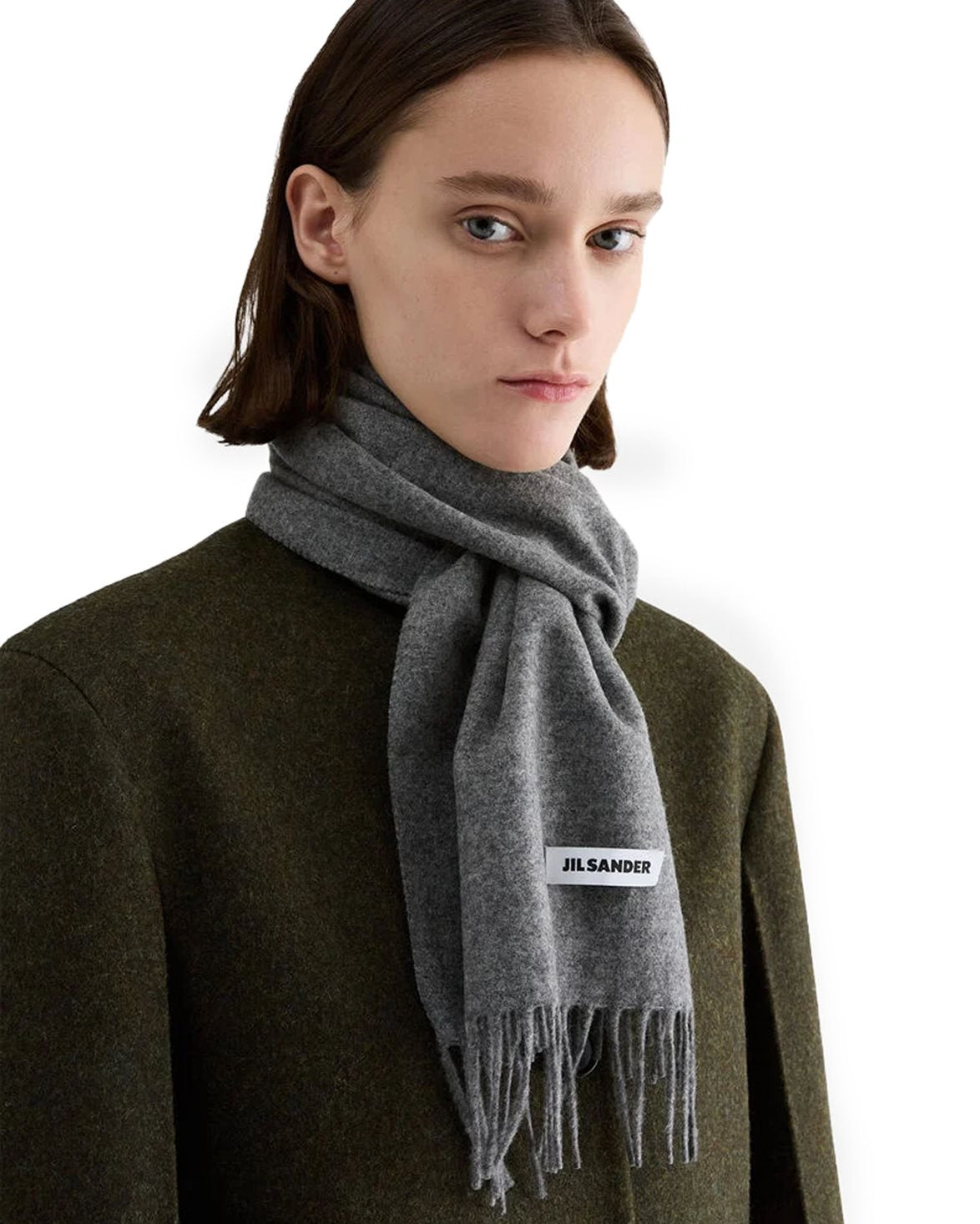 Slim Wool Scarf Koala