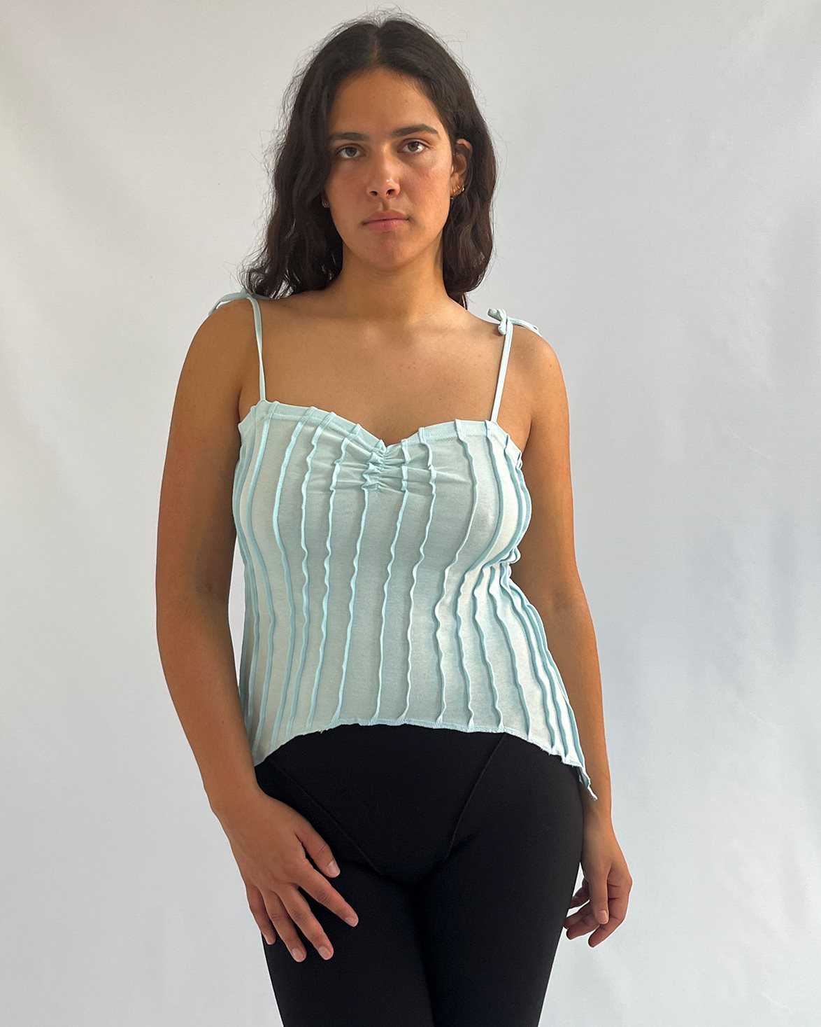 Abeba Top Light Blue