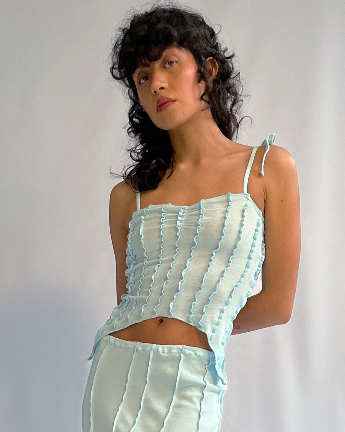 Abeba Top Light Blue