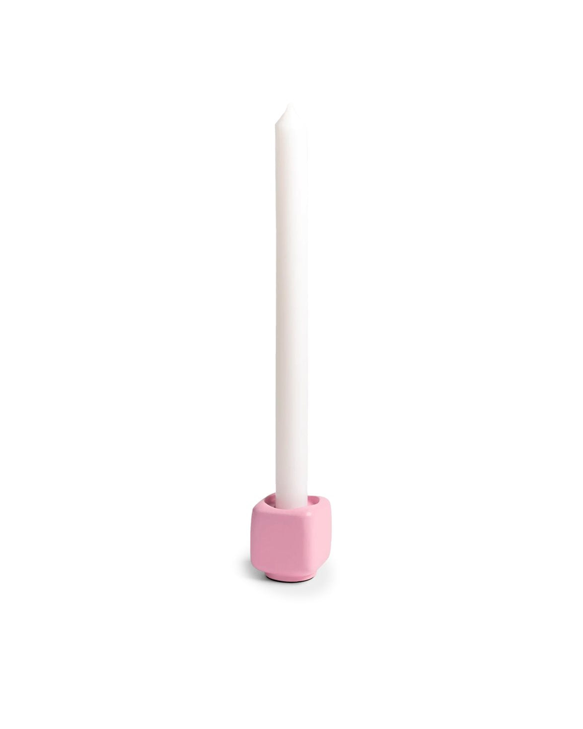 Candle Holder Chunk Pink