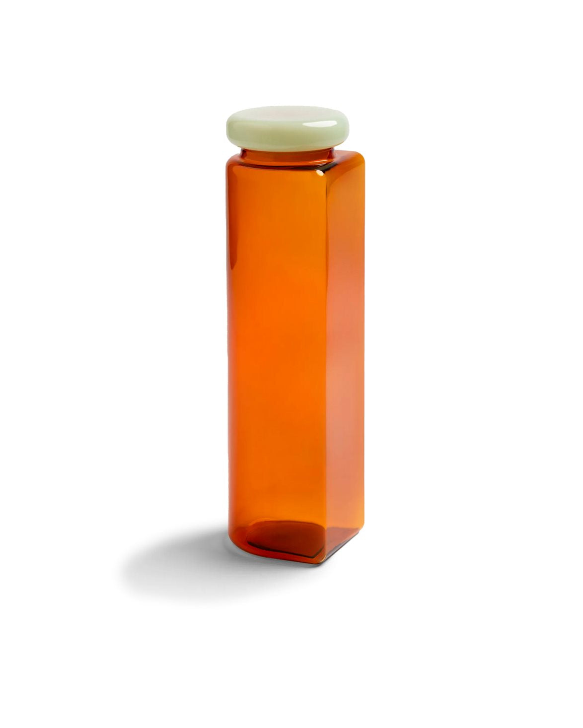 Jar Hobs Large Amber