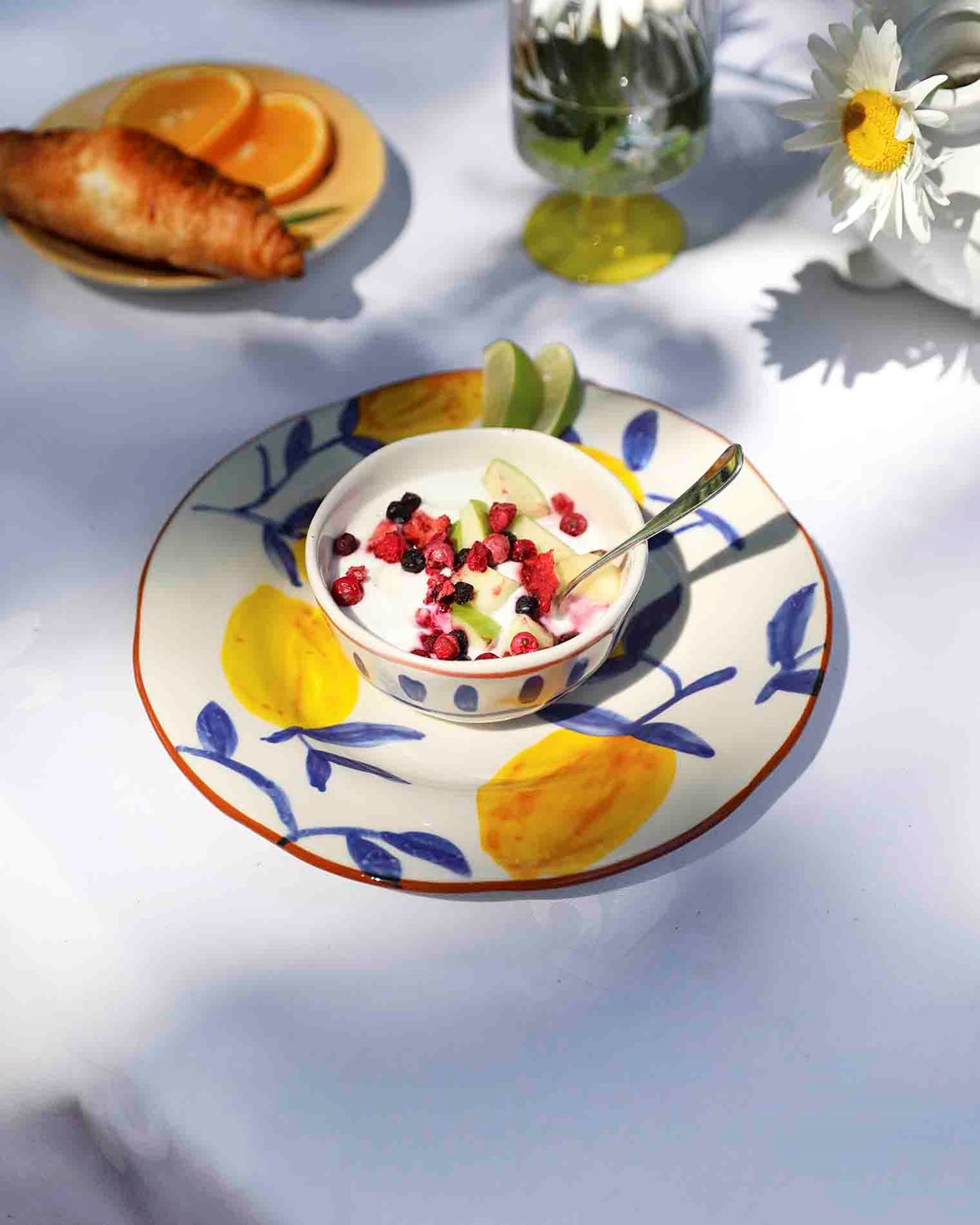 Plate Lemon Twig Set Of 4
