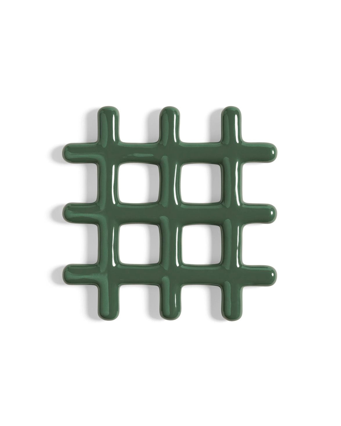Trivet Grid Green