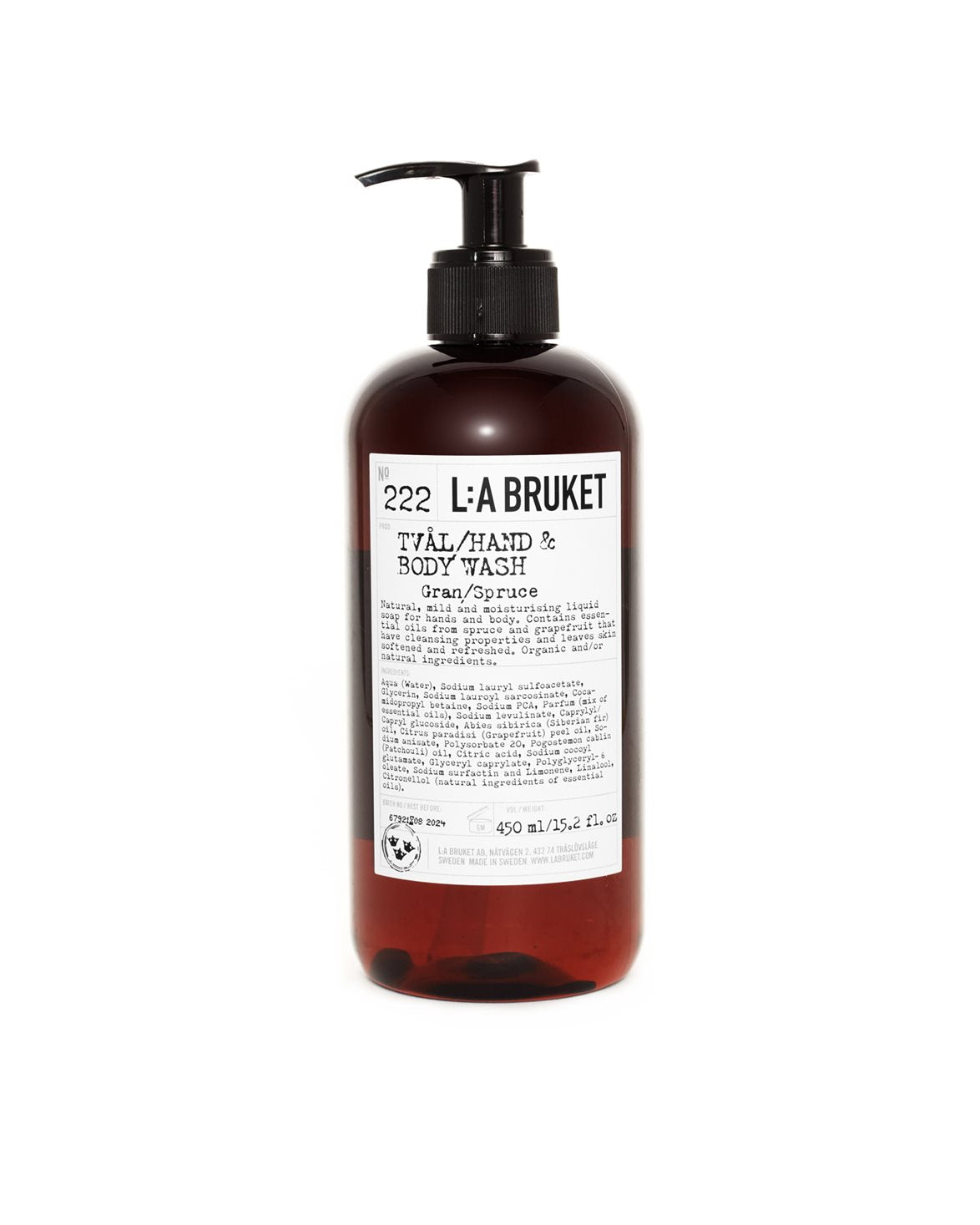 222 Hand & Body Wash Spruce