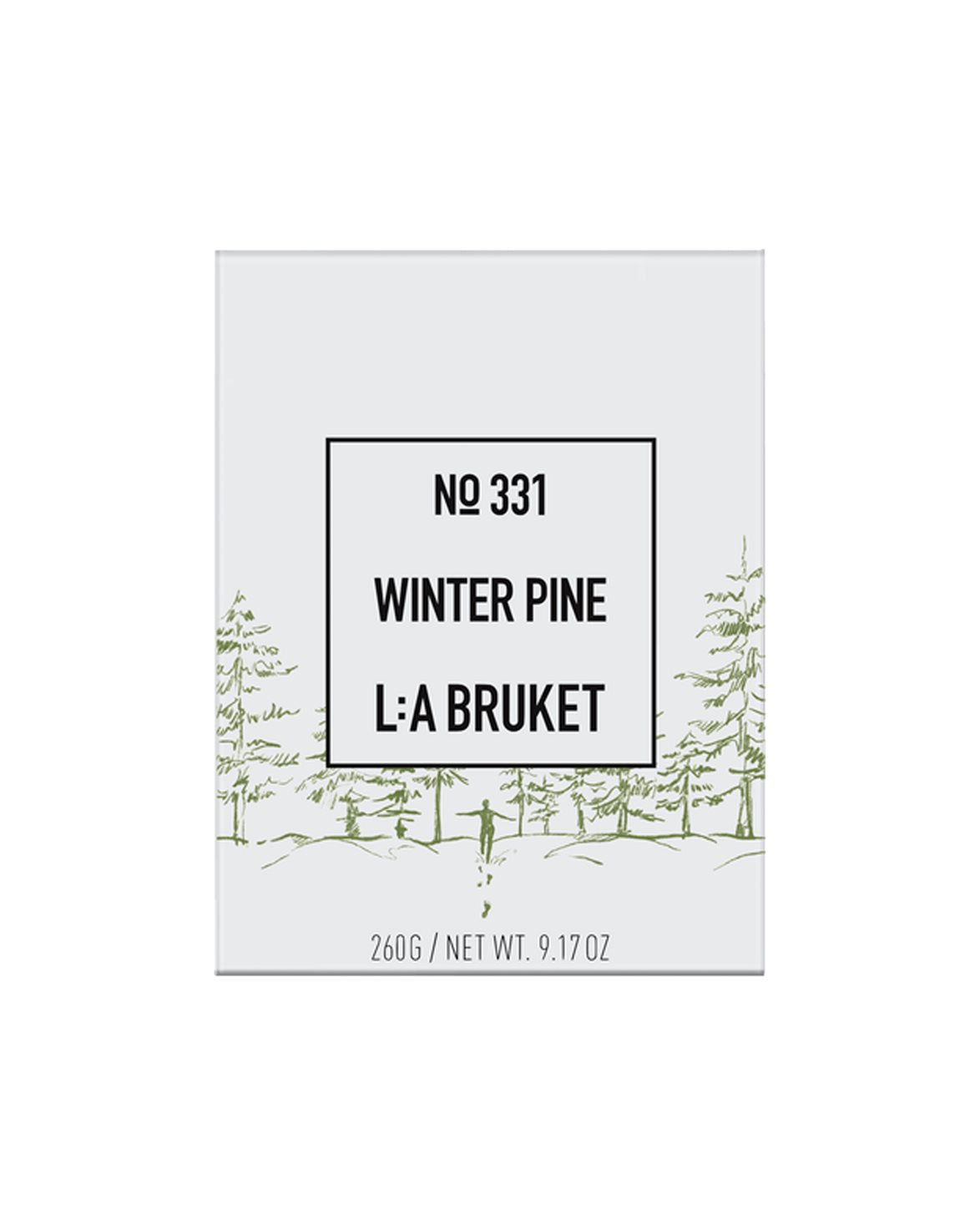 332 Scented Candle Winter Pine