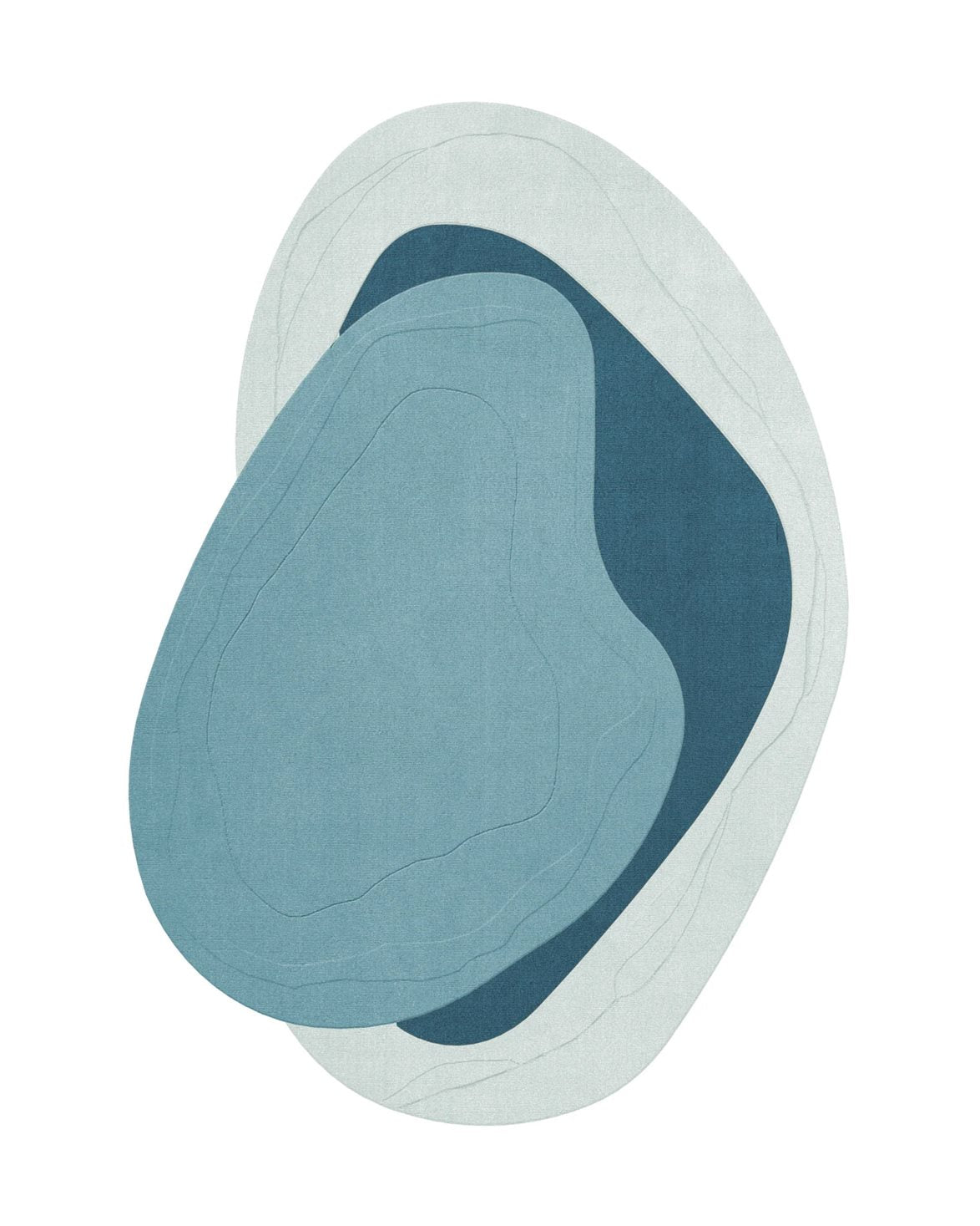 Erik Bratsberg Lozza Rug Teal