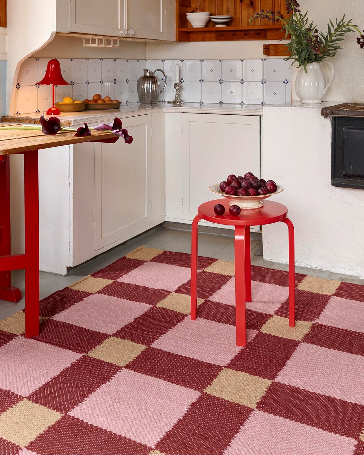 Evelina Kroon Plum Punch Jute Rug