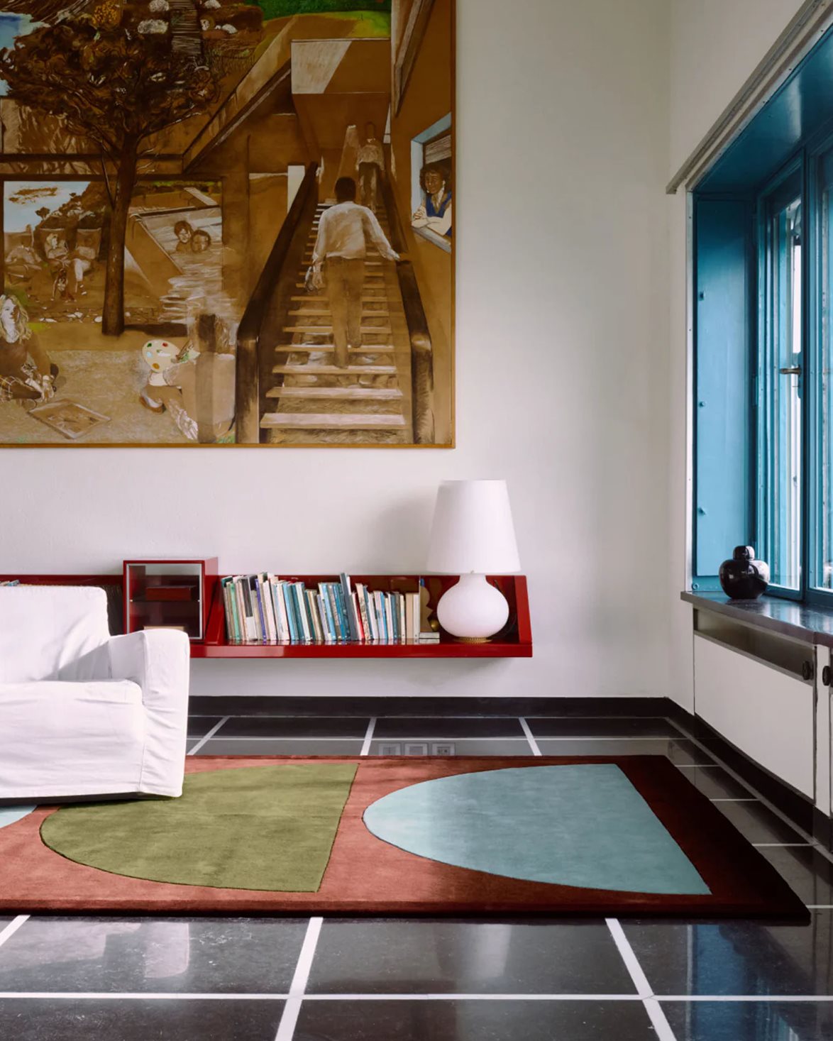 Gio Wool Rug Coppa Canella
